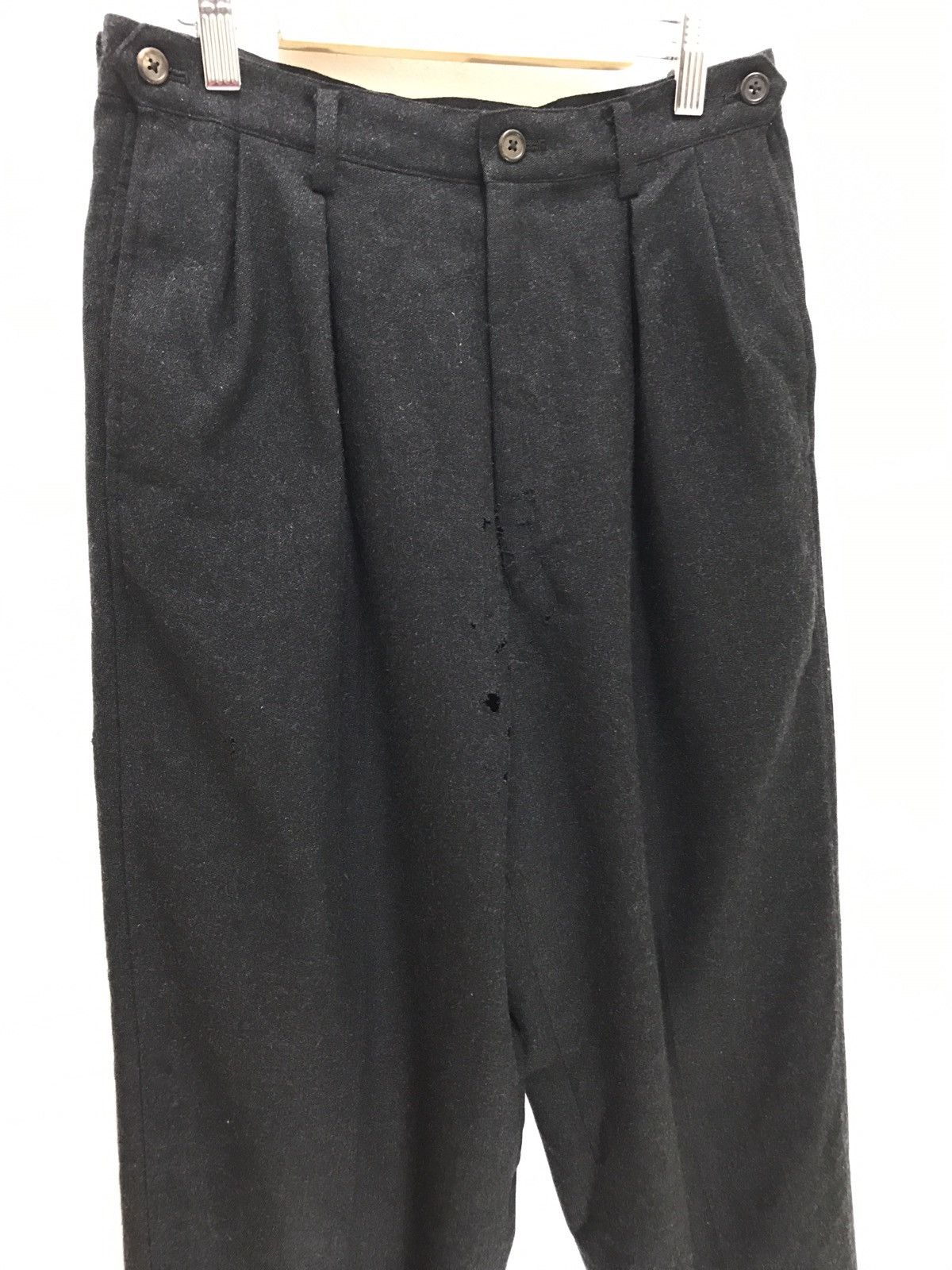 Yohji Yamamoto Vintage 90s Y’s For Men Wool Trouser Balloon Size US 28 / EU 44 - 4 Thumbnail