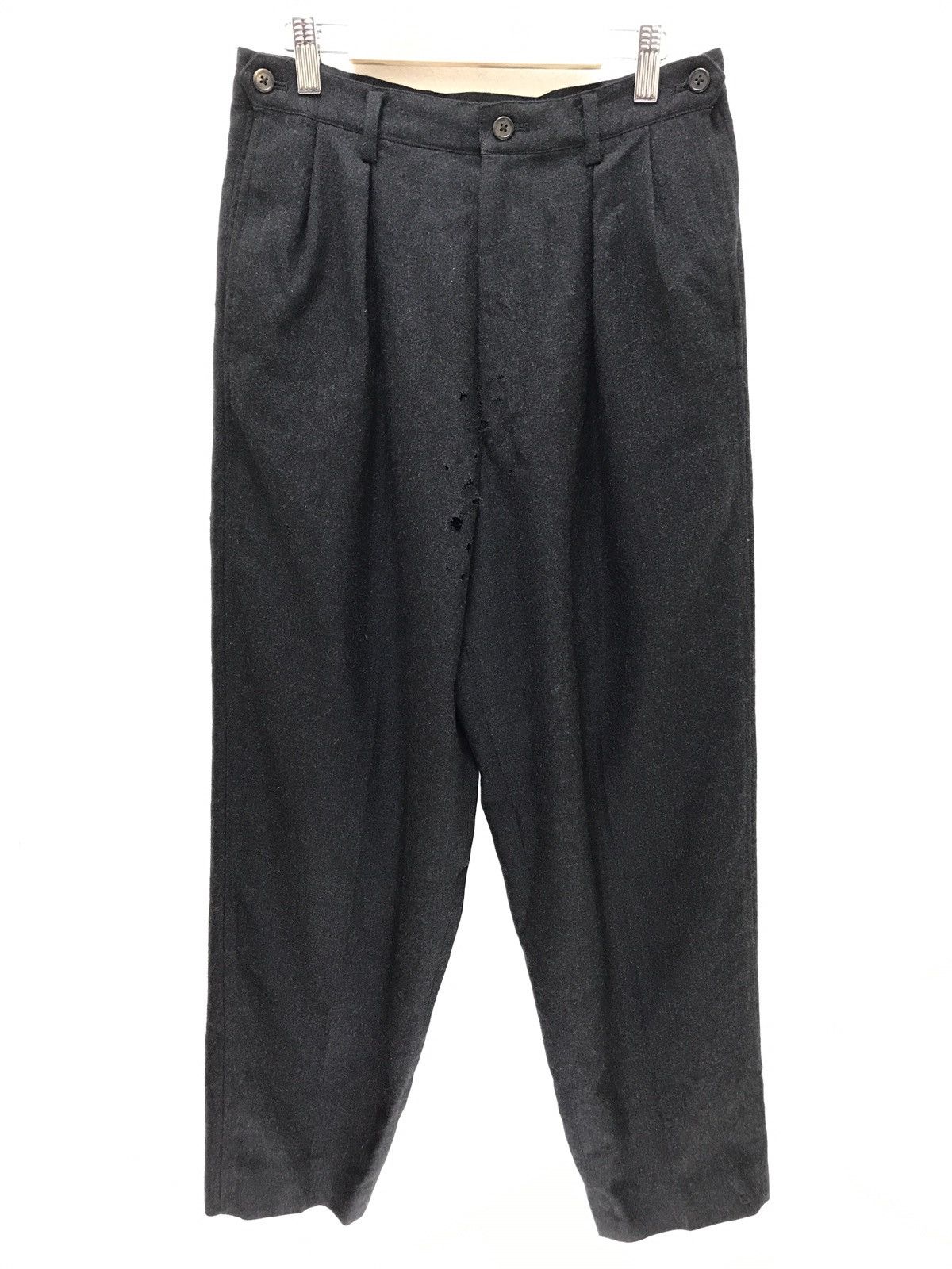 Vintage 90s Y’s For Men Wool Trouser Balloon