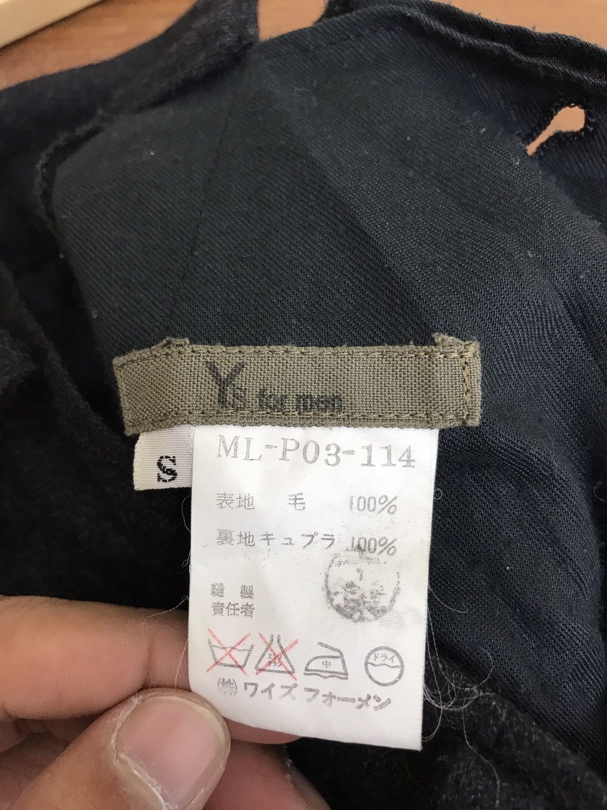 Yohji Yamamoto Vintage 90s Y’s For Men Wool Trouser Balloon Size US 28 / EU 44 - 10 Thumbnail