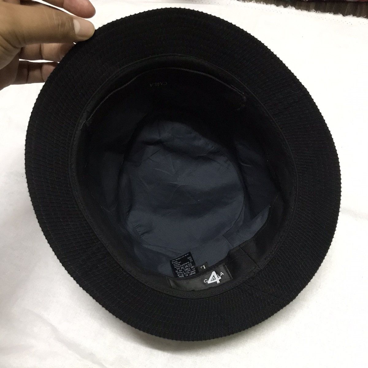 CA4LA Steals‼️Vintage CA4LA Fedora Black Bucket Hat Size ONE SIZE - 6 Thumbnail