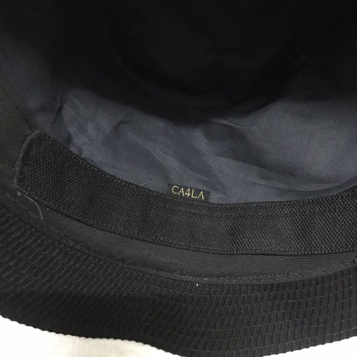 CA4LA Steals‼️Vintage CA4LA Fedora Black Bucket Hat Size ONE SIZE - 8 Thumbnail