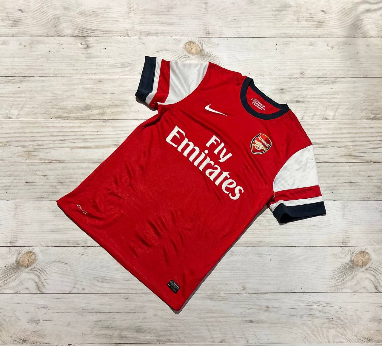 Nike Nike Arsenal 2012 2014 Walcott #14 Home Shirt Soccer Jersey Size US S / EU 44-46 / 1 - 3 Thumbnail
