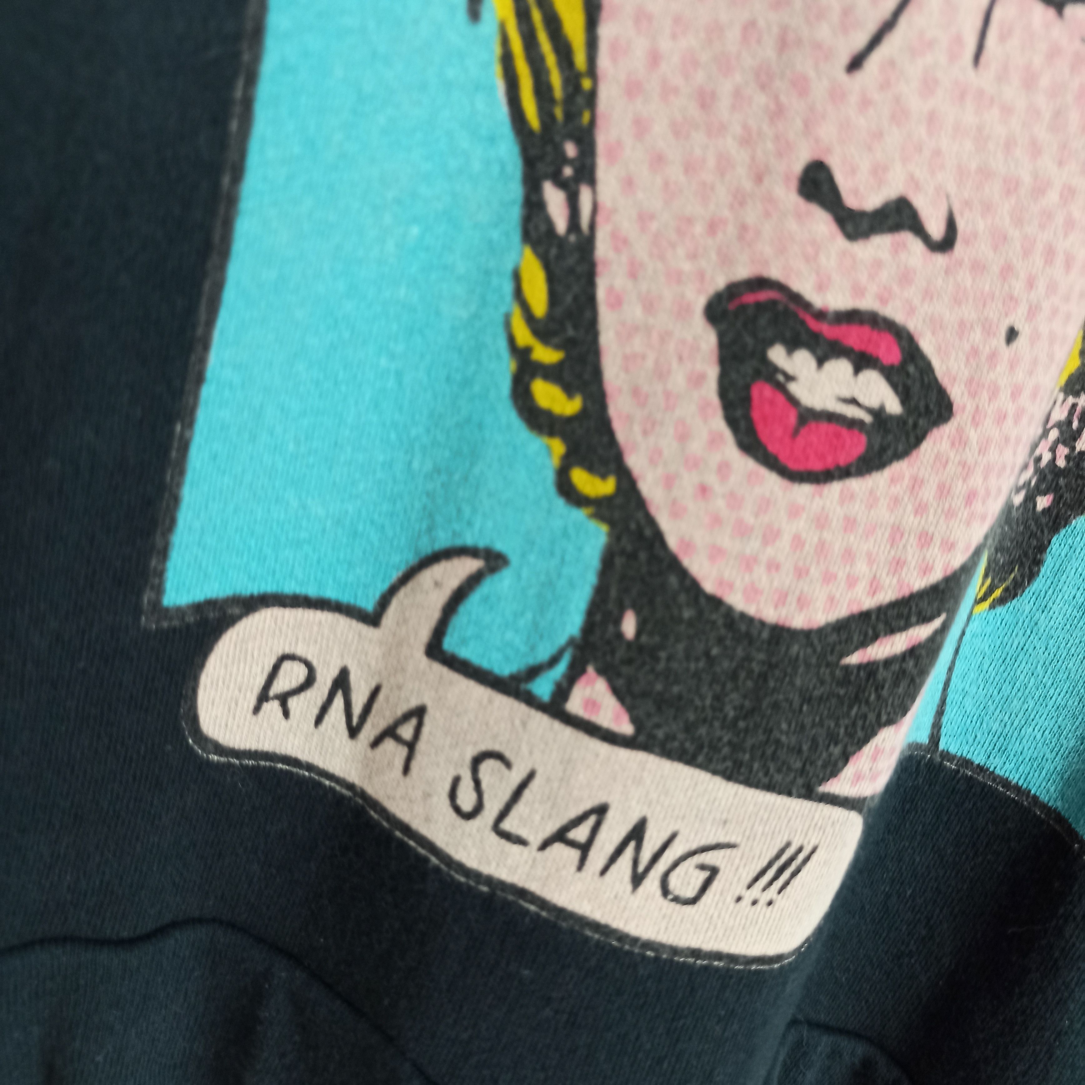 Japanese Brand RNA SLANG Sophisticated Pop Sweatshirt for Ladies Size ONE SIZE - 3 Thumbnail