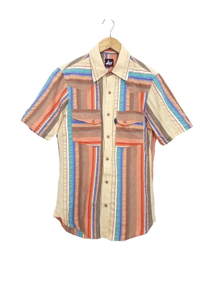 Paul Smith Red Ear Paul Smith Red Ear Multi Colour Button Shirt Size US S / EU 44-46 / 1 - 1 Thumbnail