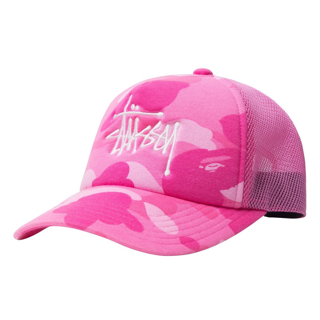 Bape × Stussy Stussy x Bape Trucker Cap Size ONE SIZE - 1 Thumbnail