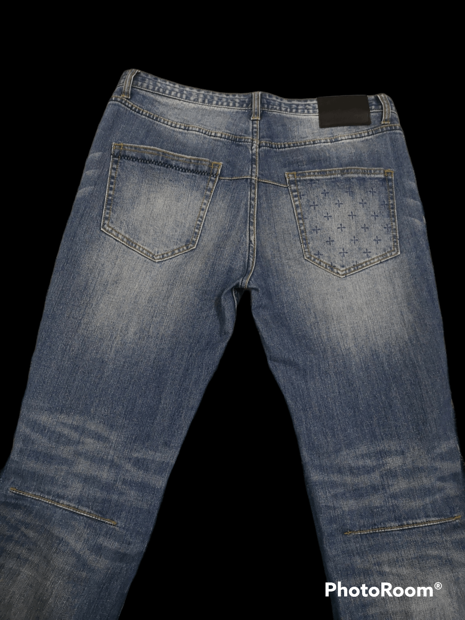 Number (N)ine Number Nine Distressed Denim Jeans Size US 33 - 6 Thumbnail