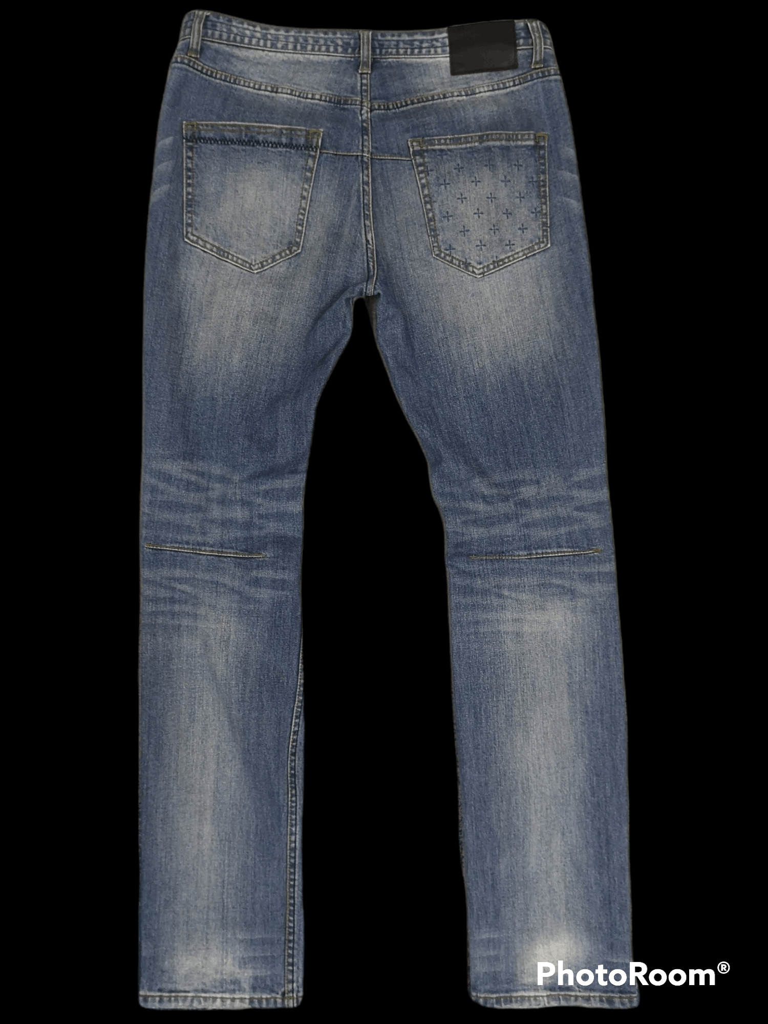 Number (N)ine Number Nine Distressed Denim Jeans Size US 33 - 2 Thumbnail