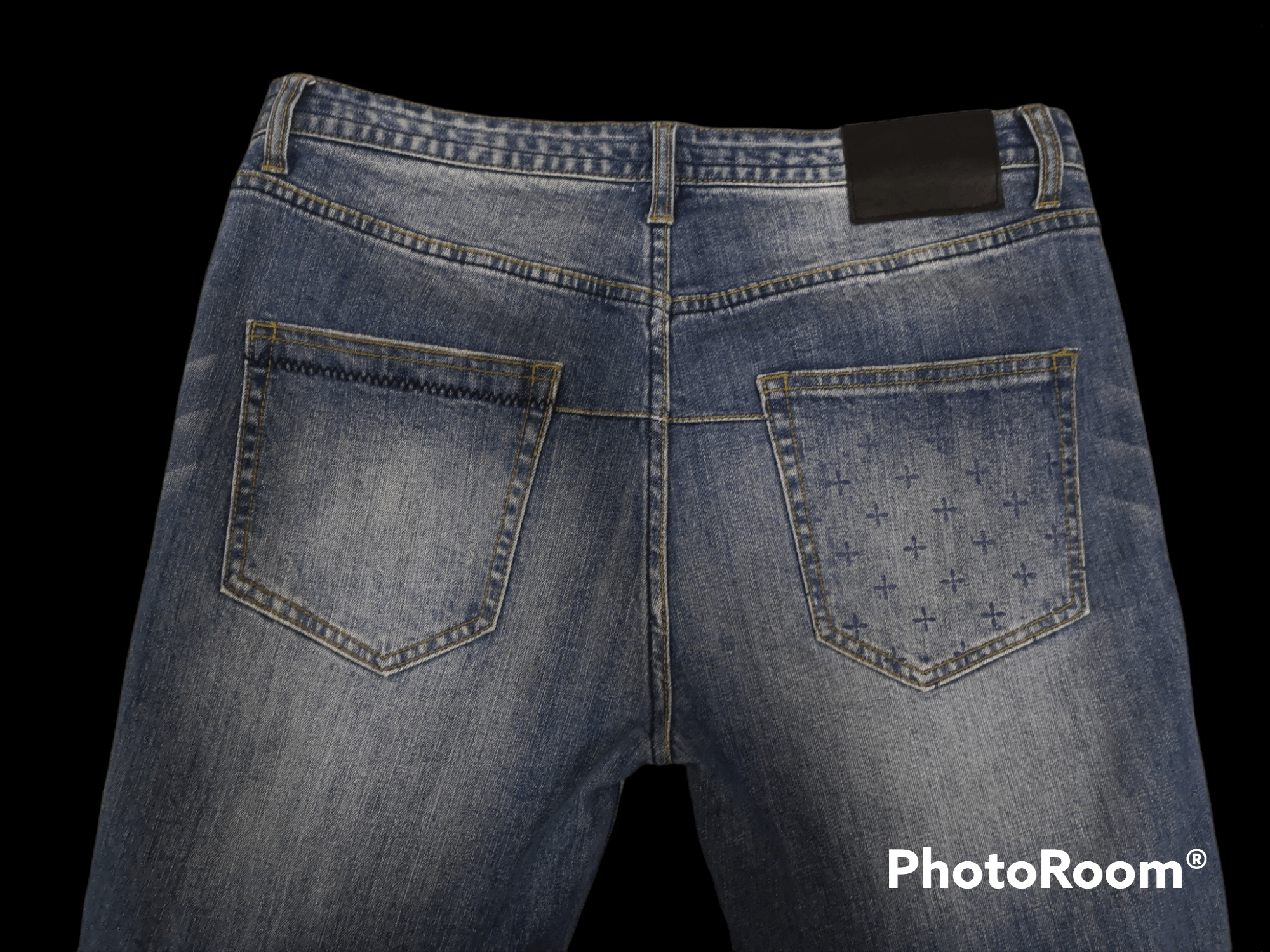 Number (N)ine Number Nine Distressed Denim Jeans Size US 33 - 3 Thumbnail