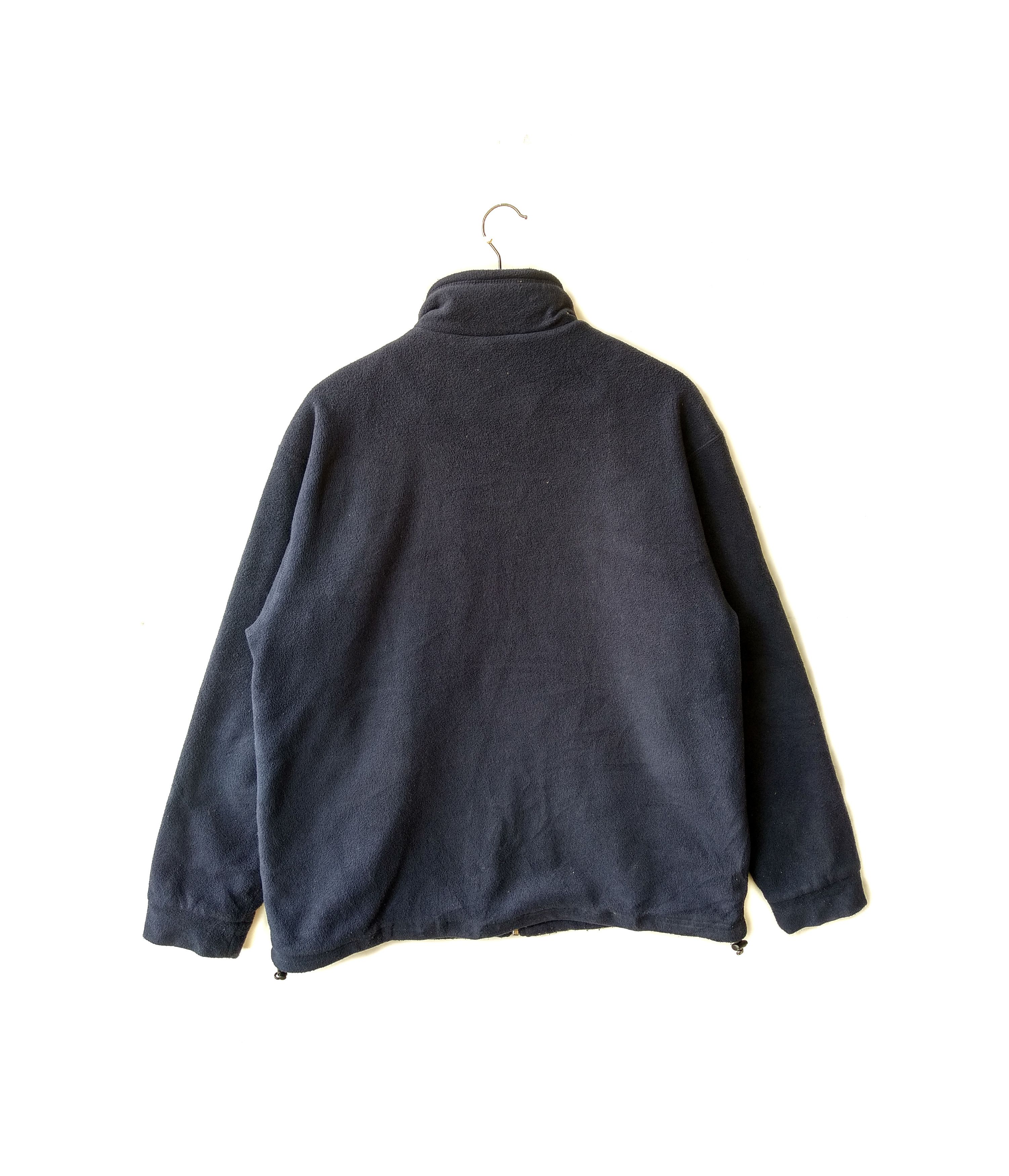 Converse × Vintage Vintage Converse Full Zip Sweater/Dark Blue/Size Xl Size US XL / EU 56 / 4 - 2 Thumbnail