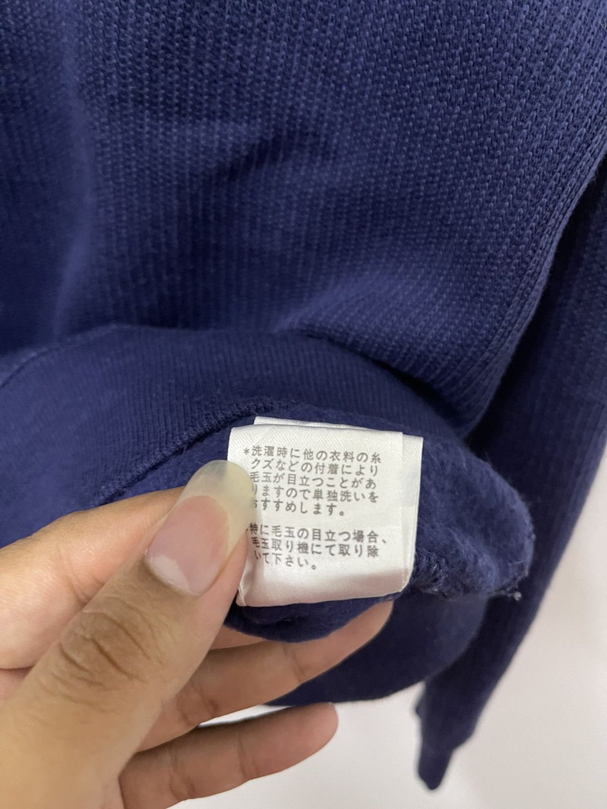 Japanese Brand × Mr. Junko × Vintage Vintage Mr Junko Single Pocket Half Zip Sweatshirt Size US M / EU 48-50 / 2 - 8 Thumbnail