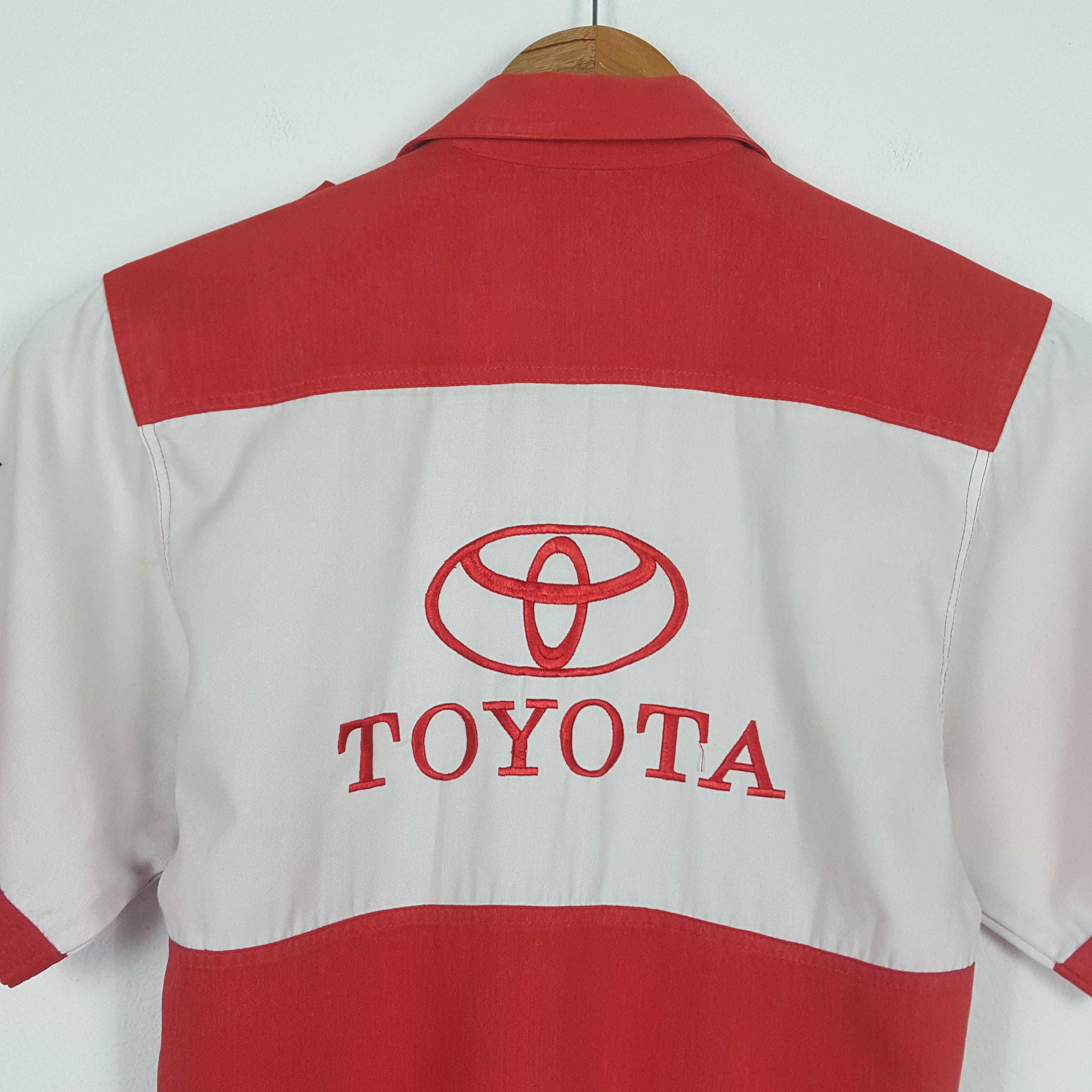 Japanese Brand × Vintage Vintage TOYOTA Formula F1 Mika Salo Racing Shirt Size US M / EU 48-50 / 2 - 5 Thumbnail