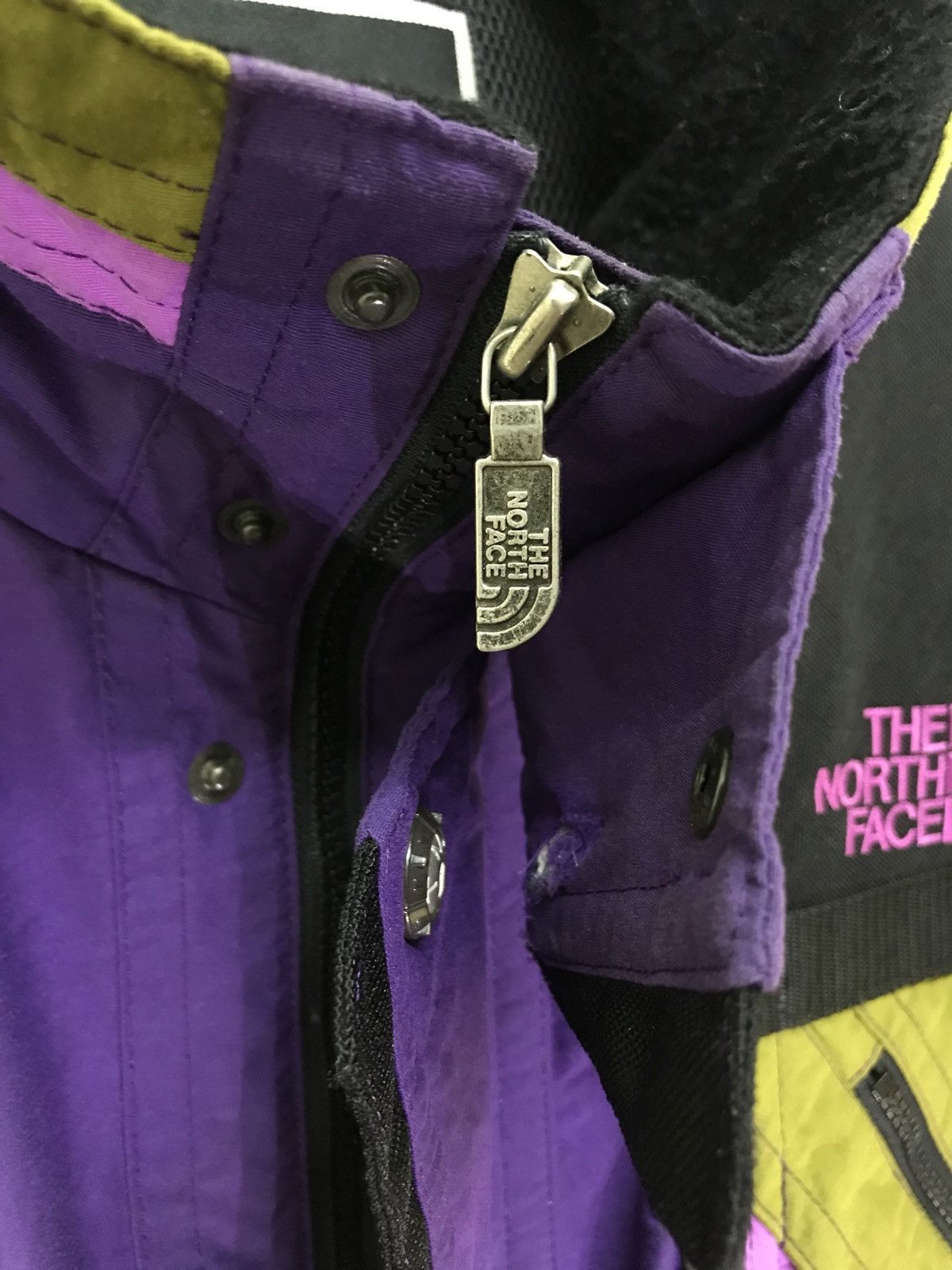 The North Face Rare! The North Face Skiwear Multi Colour Purple 6🟩4 Size US M / EU 48-50 / 2 - 7 Thumbnail