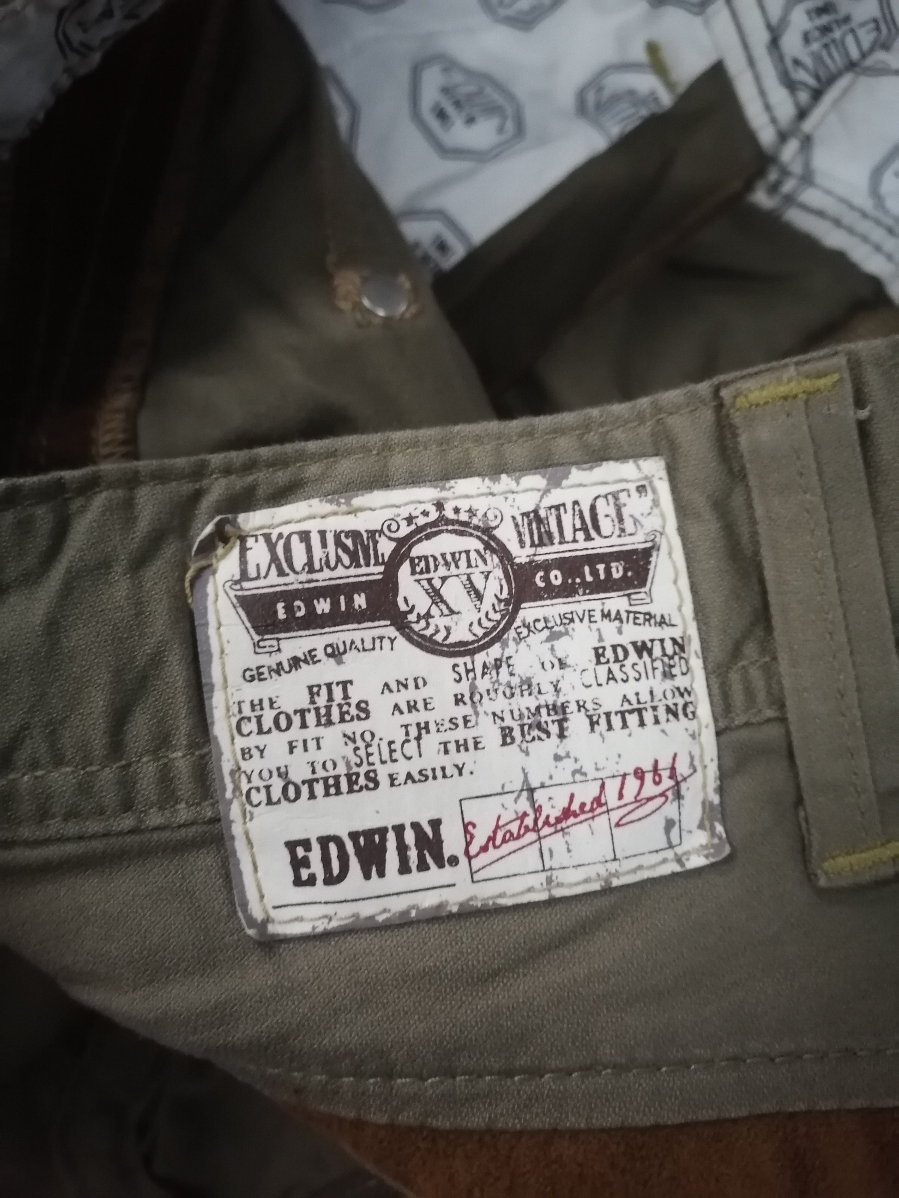 Other Hot🔥Edwin Front Pocket Pants Size US 30 / EU 46 - 6 Thumbnail