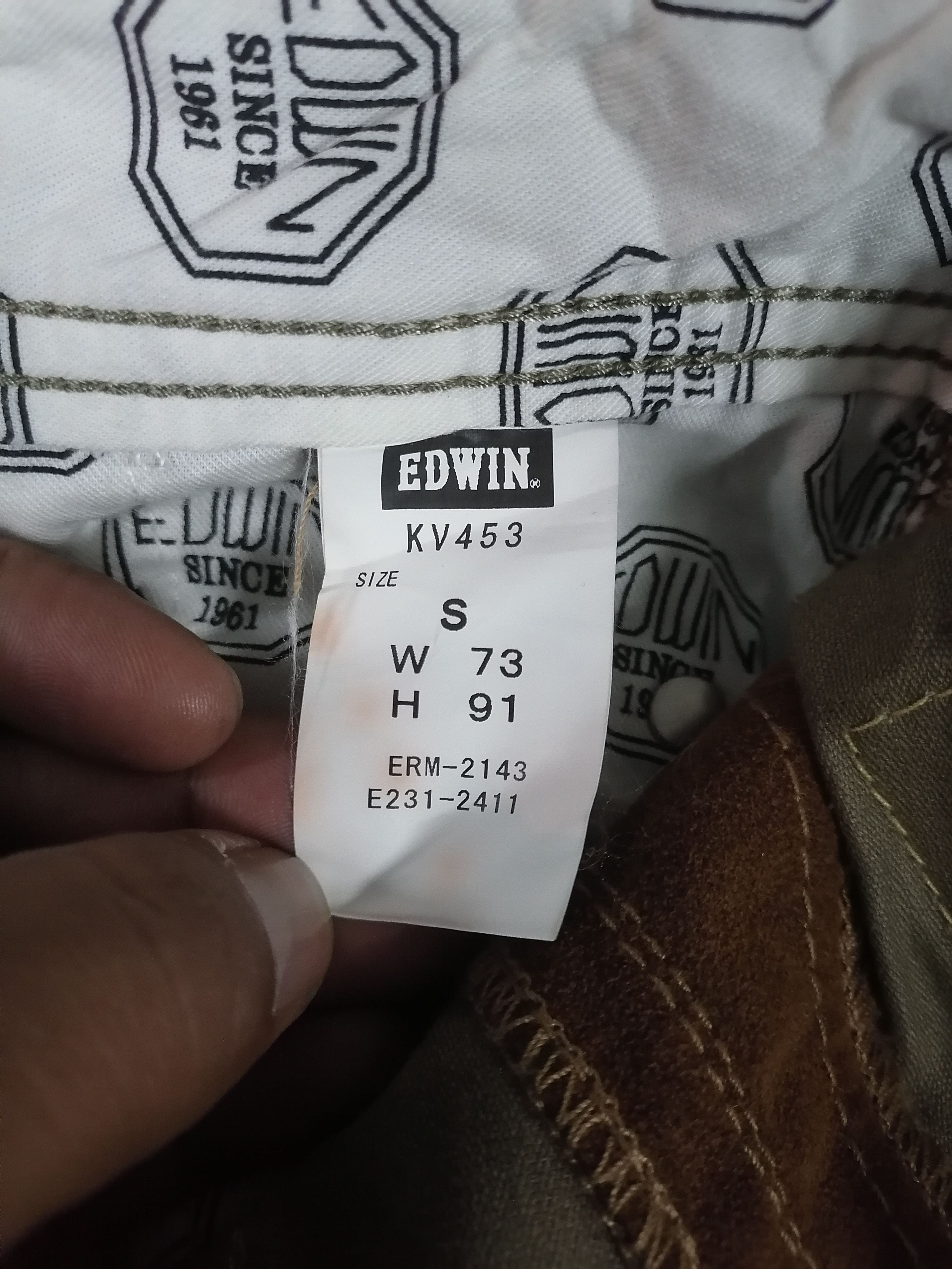 Other Hot🔥Edwin Front Pocket Pants Size US 30 / EU 46 - 8 Thumbnail
