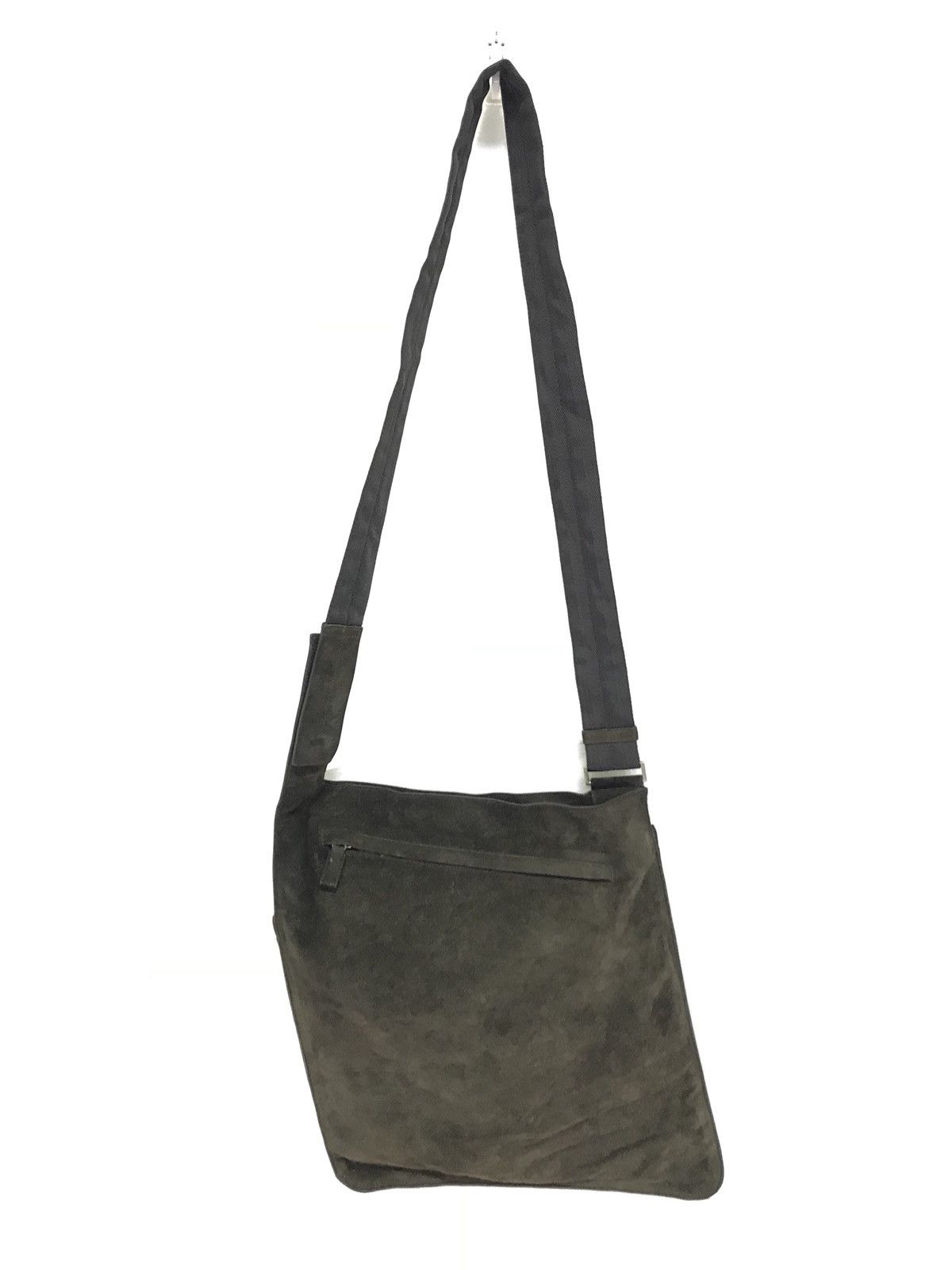 Prada Made in Italy Prada Suede Leather Sling Shoulder Bag 8🟩 Size ONE SIZE - 1 Thumbnail
