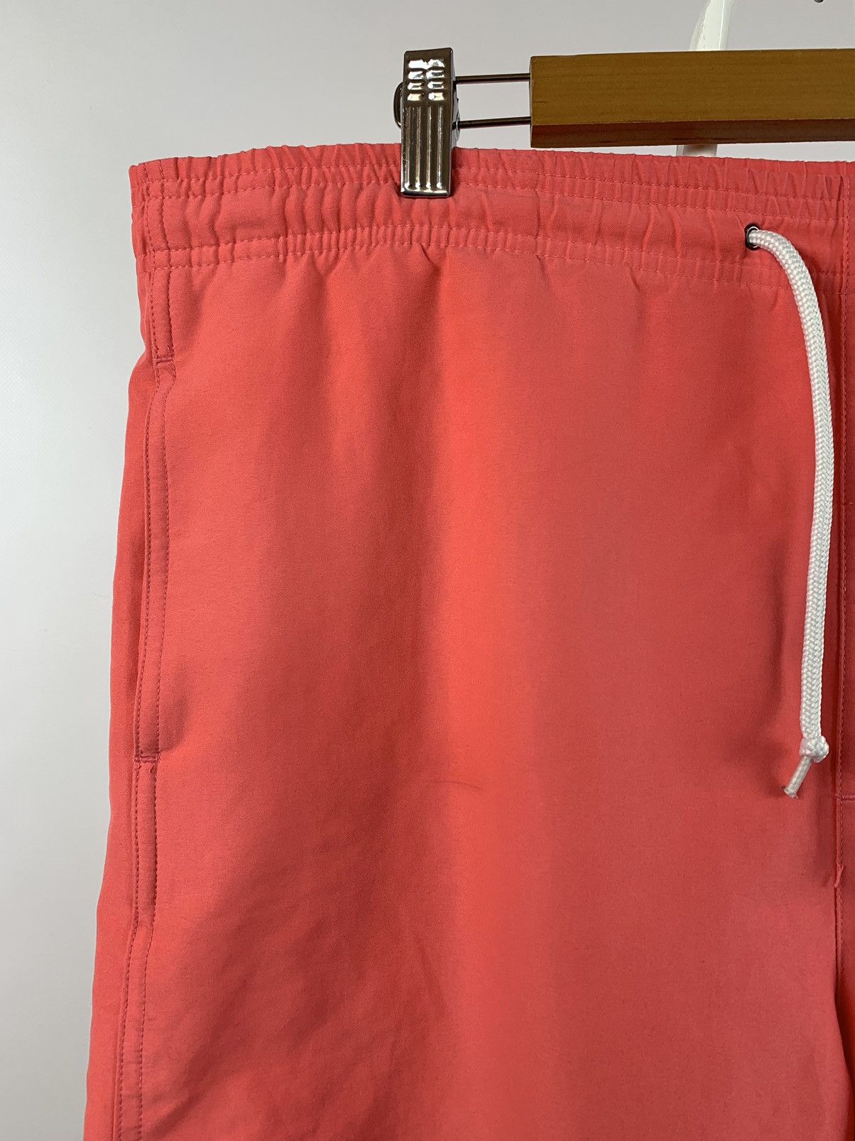 Vintage 90s Vintage Yves Saint Laurent YSL Pink Swimming Shorts Size US 33 - 6 Thumbnail