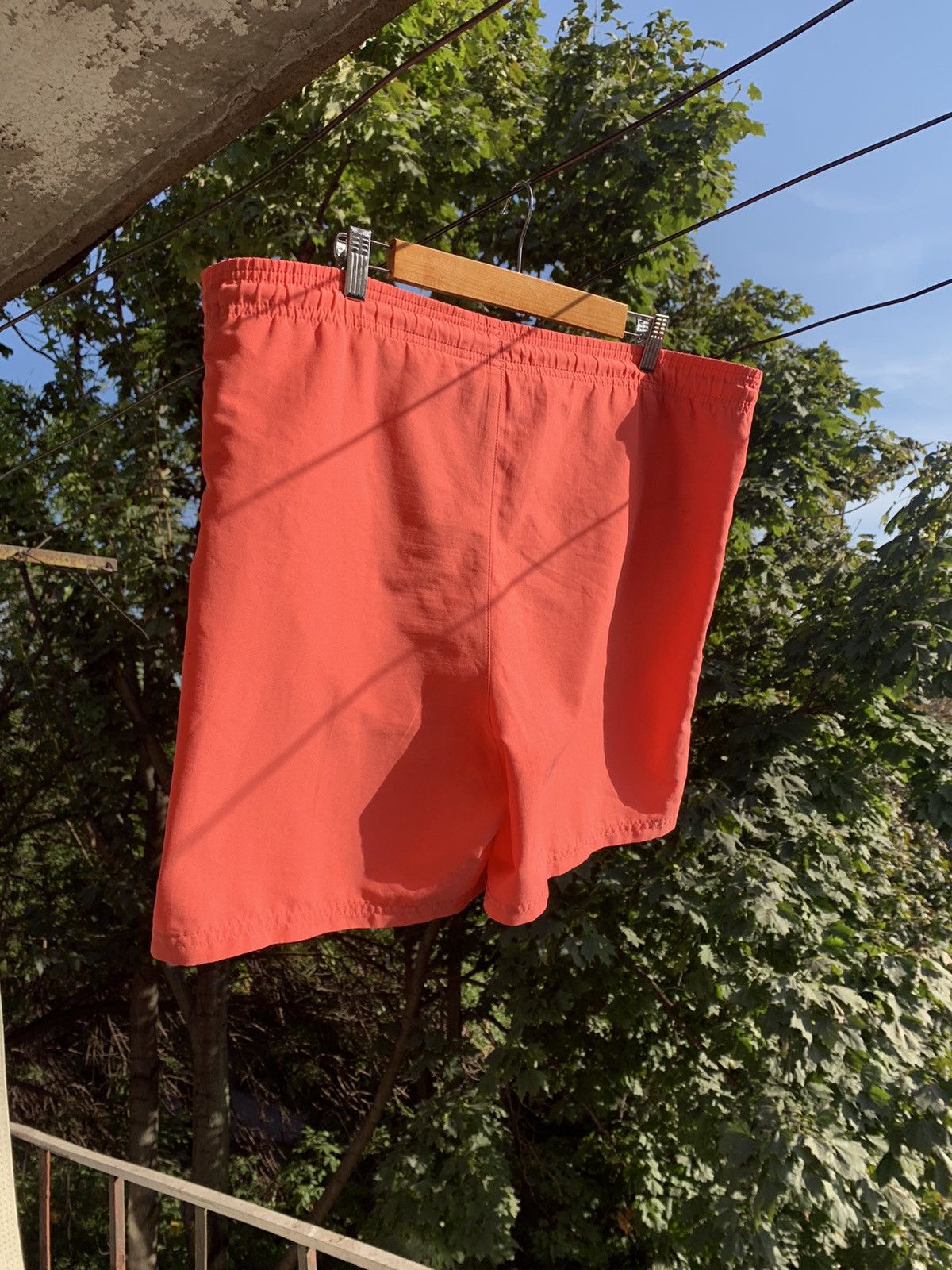 Vintage 90s Vintage Yves Saint Laurent YSL Pink Swimming Shorts Size US 33 - 9 Thumbnail