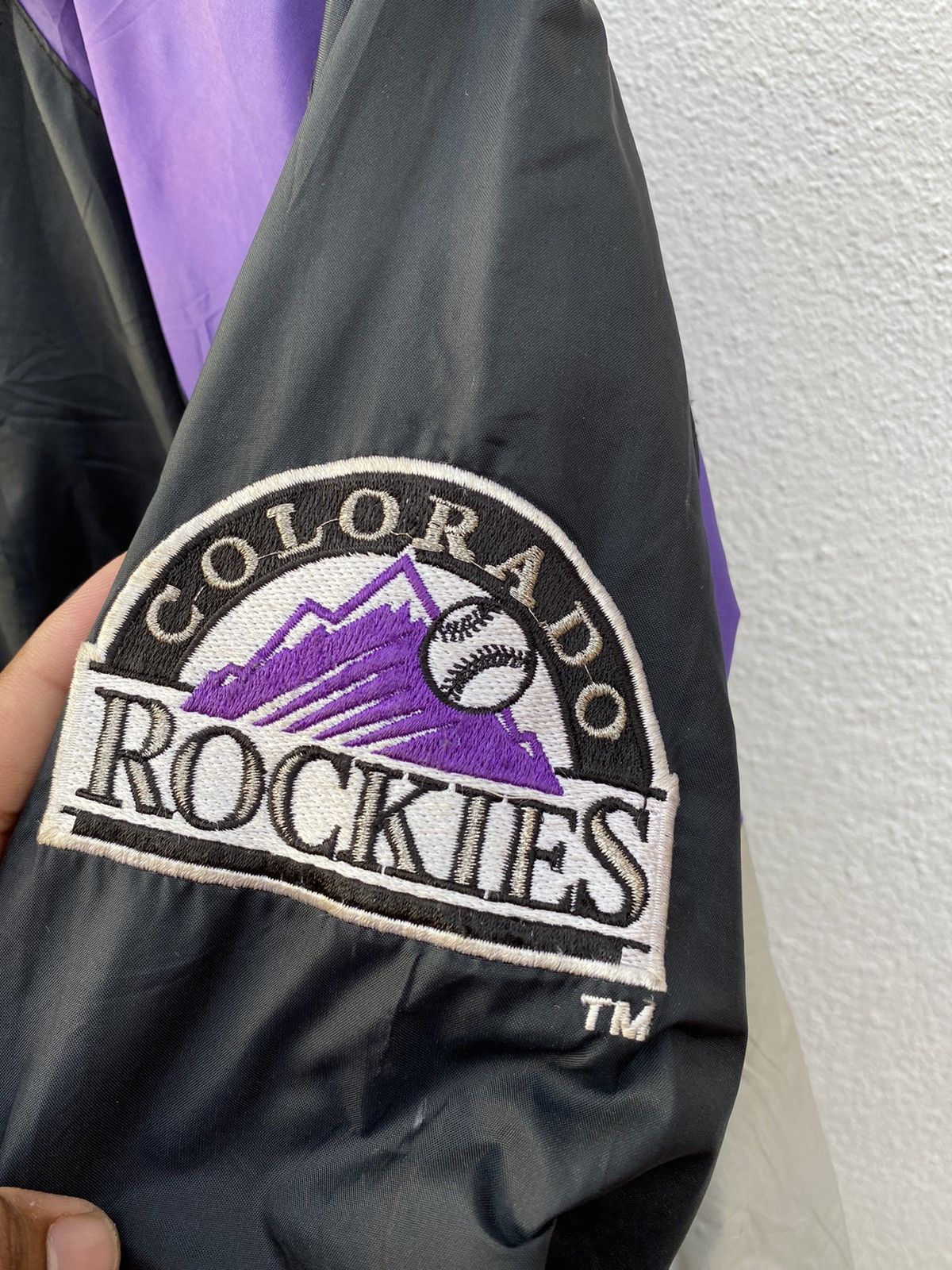 Vintage Colorado Rockies Starter MLB Jacket