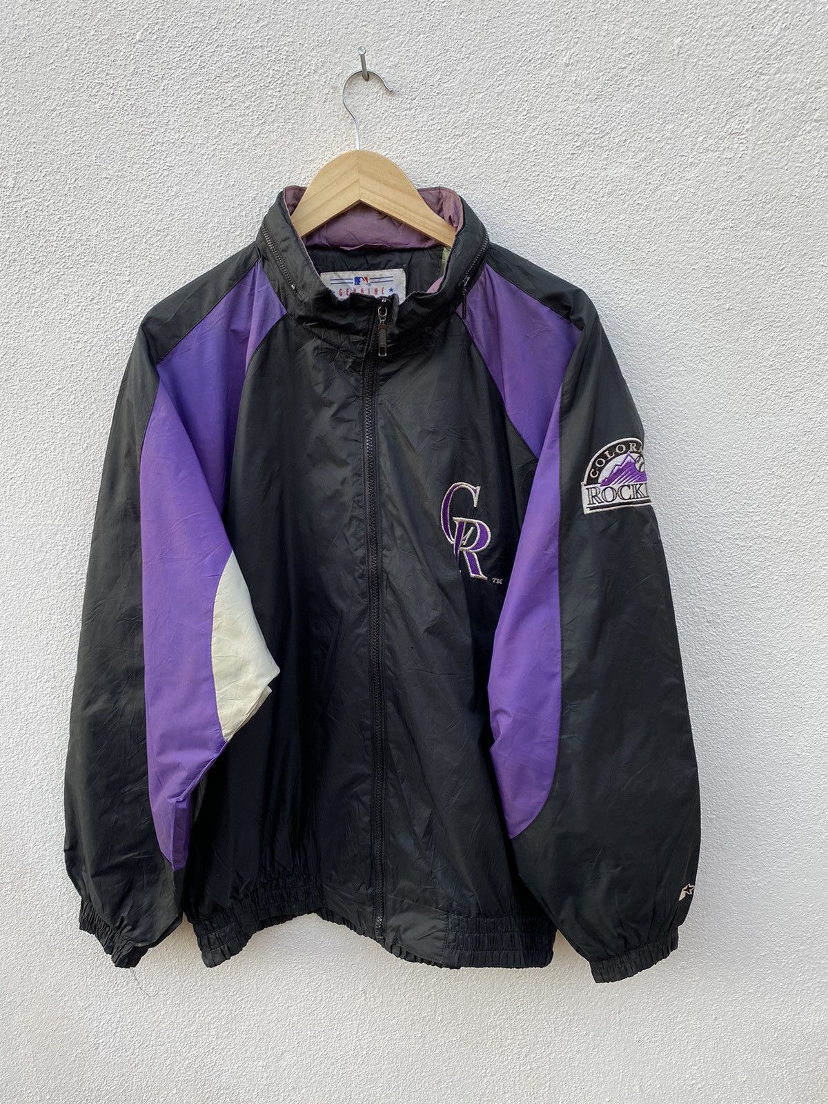 Vintage Colorado Rockies Starter MLB Jacket