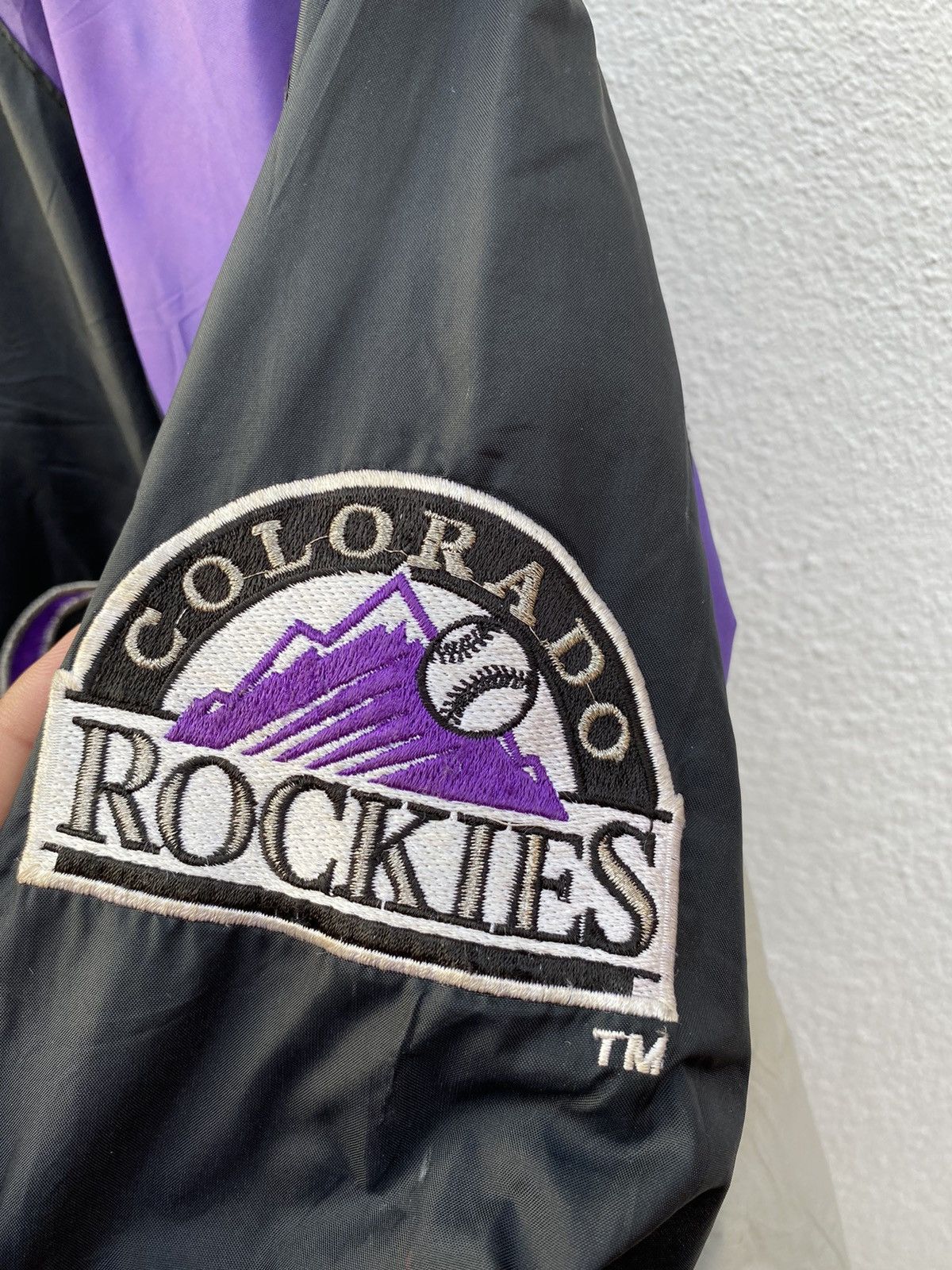 Vintage Colorado Rockies Starter MLB Jacket
