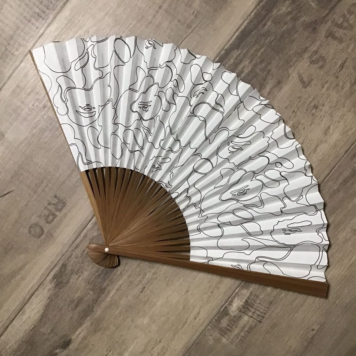 Bape BAPE ABC camo green Japanese folding fan a bathing ape Size ONE SIZE - 2 Thumbnail