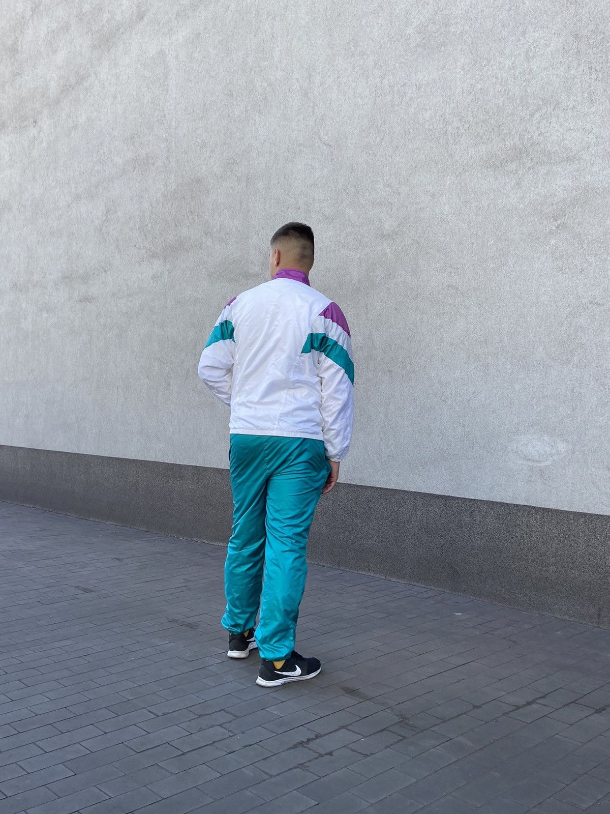 Adidas 90s Vintage Adidas Sport Track Suit Sweatshirt + Pants Size US L / EU 52-54 / 3 - 5 Thumbnail