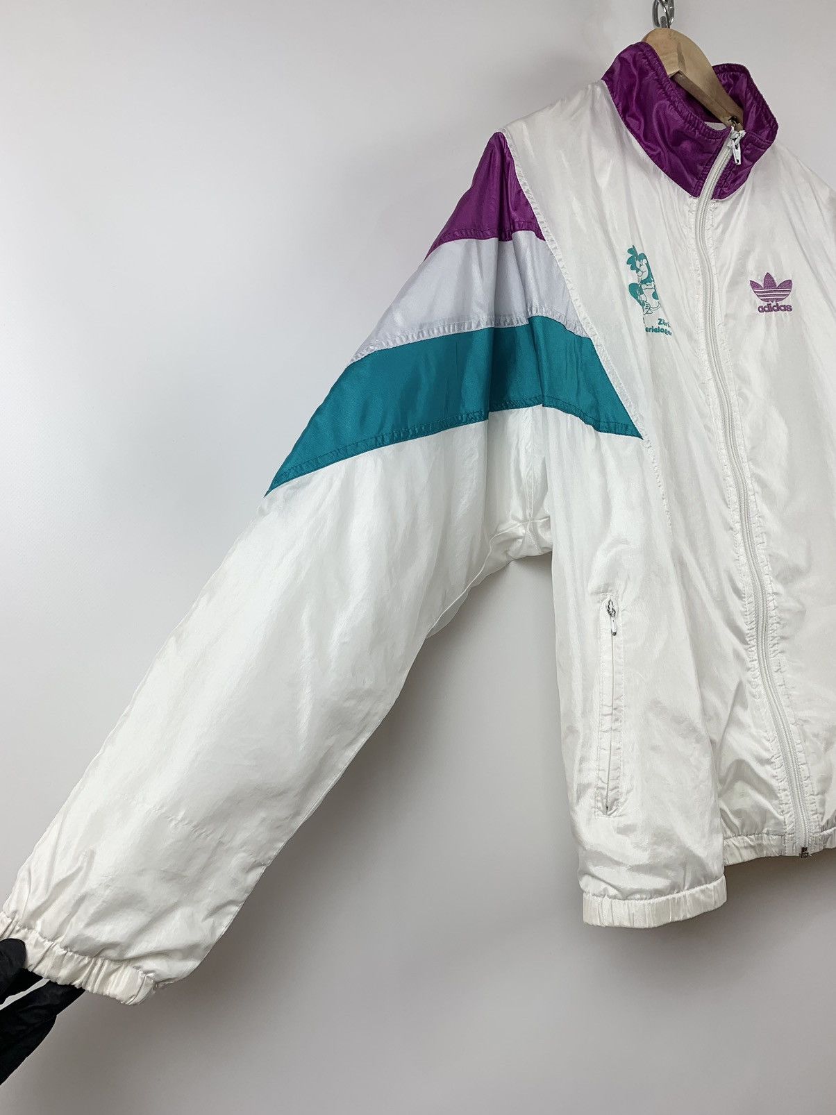 Adidas 90s Vintage Adidas Sport Track Suit Sweatshirt + Pants Size US L / EU 52-54 / 3 - 13 Thumbnail