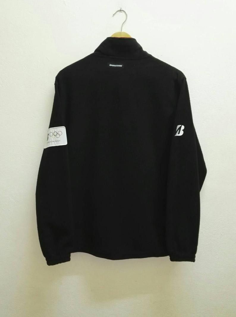Japanese Brand Rare🔥 BRIDGESTONE BLIZZAK Fleece Jacket Fully Zipper Size US L / EU 52-54 / 3 - 3 Thumbnail