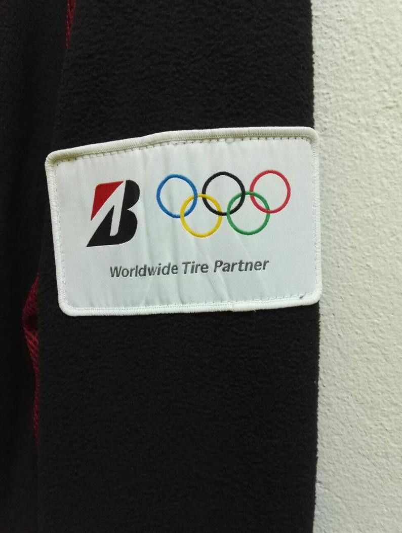 Japanese Brand Rare🔥 BRIDGESTONE BLIZZAK Fleece Jacket Fully Zipper Size US L / EU 52-54 / 3 - 4 Thumbnail
