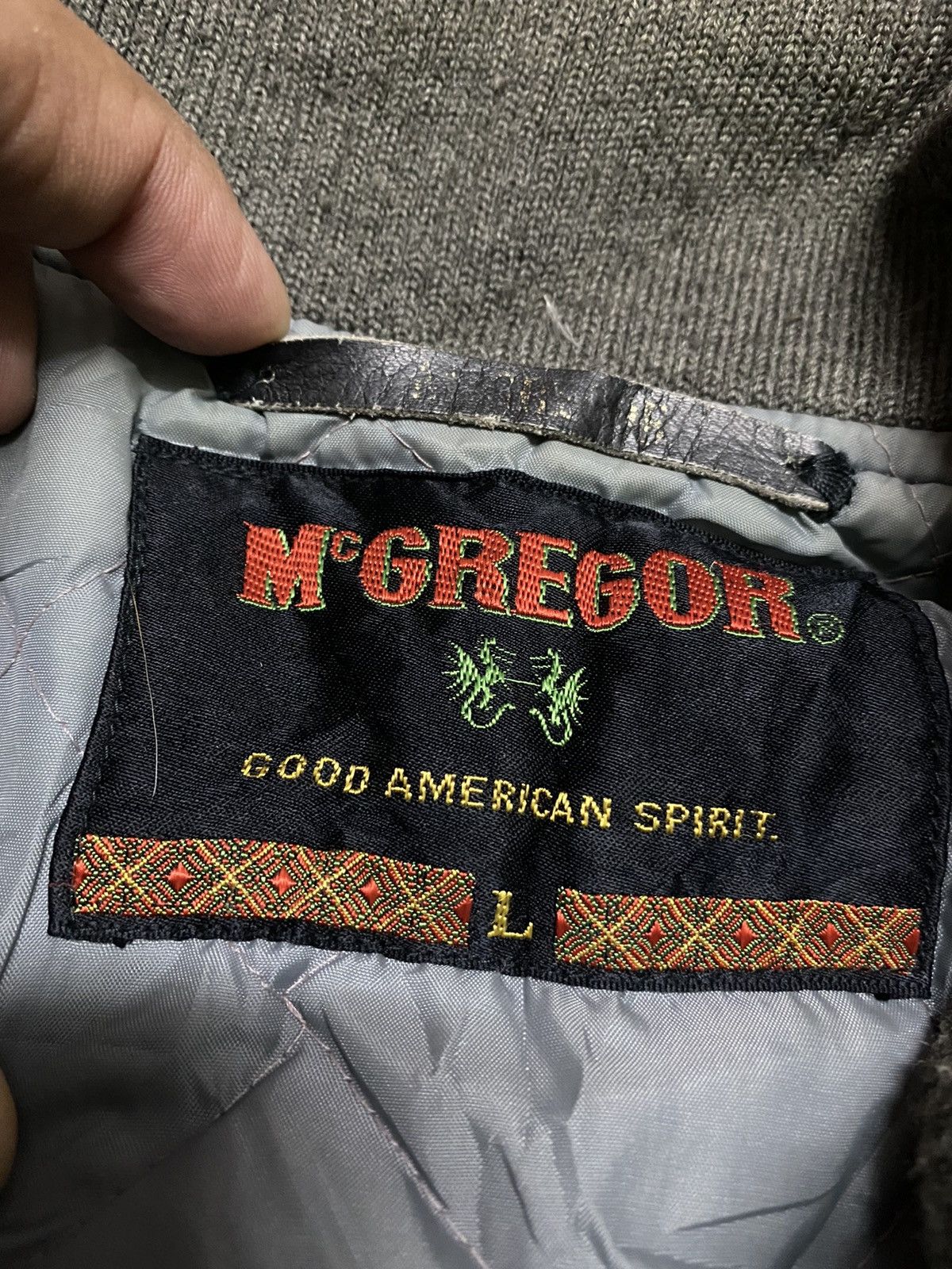 McGregor × Vintage Steals‼️Vintage McGregor Wool Varsity Jacket Size US L / EU 52-54 / 3 - 3 Thumbnail
