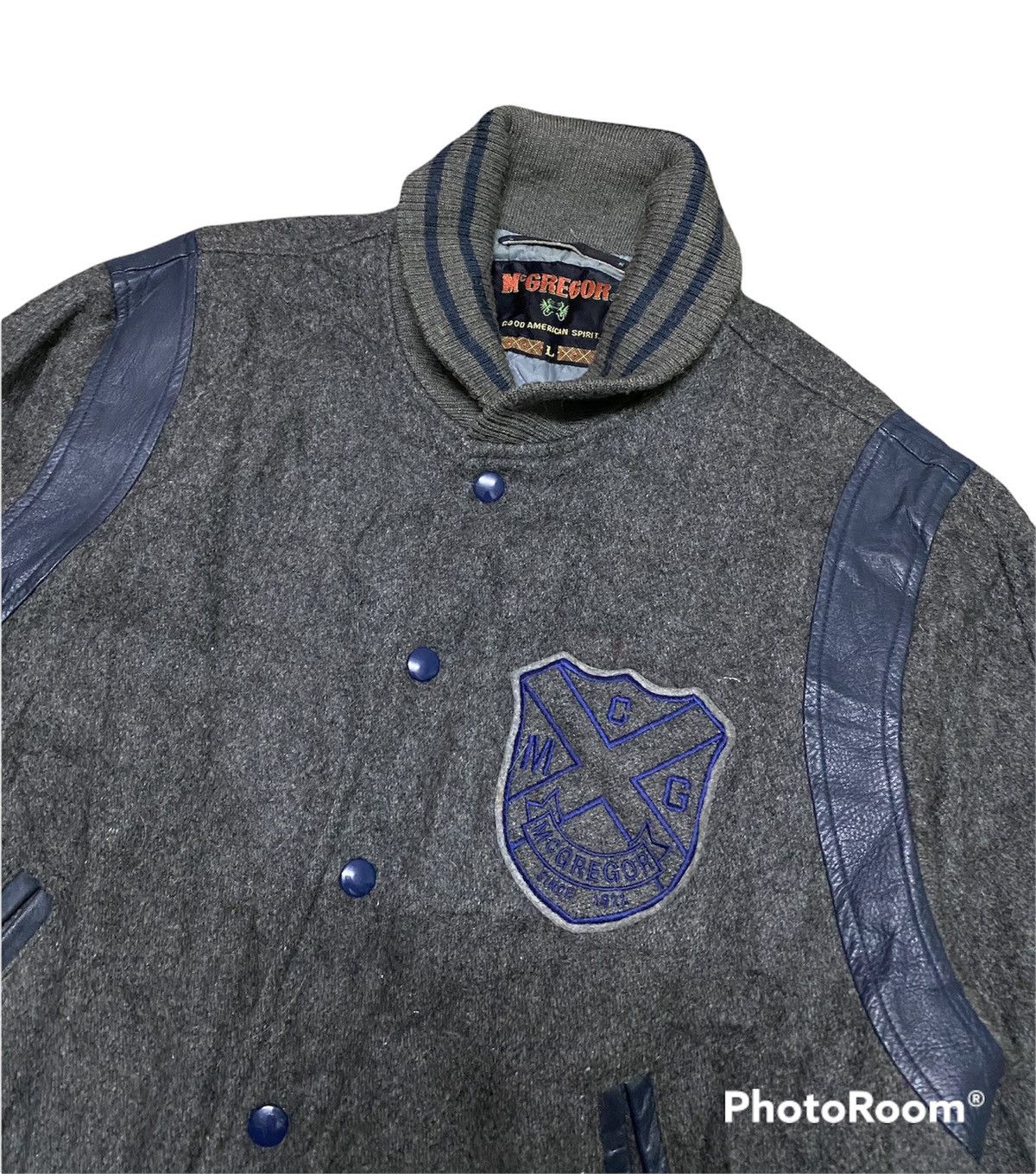 McGregor × Vintage Steals‼️Vintage McGregor Wool Varsity Jacket Size US L / EU 52-54 / 3 - 2 Thumbnail