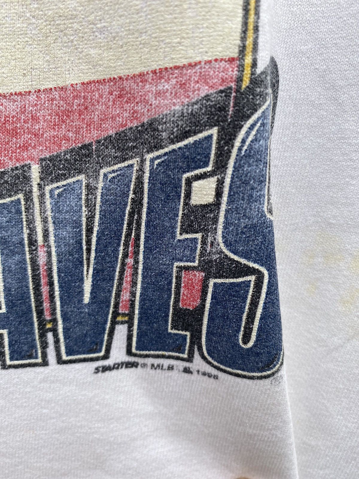 MLB × Starter × Vintage Vintage Atlanta Braves 1995 world champion starter MLB shirt Size US L / EU 52-54 / 3 - 8 Thumbnail