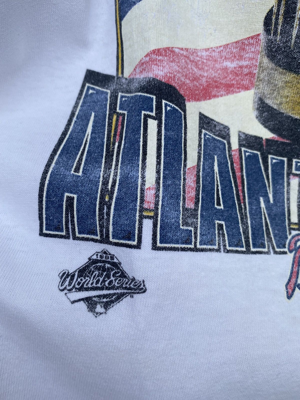 MLB × Starter × Vintage Vintage Atlanta Braves 1995 world champion starter MLB shirt Size US L / EU 52-54 / 3 - 6 Thumbnail