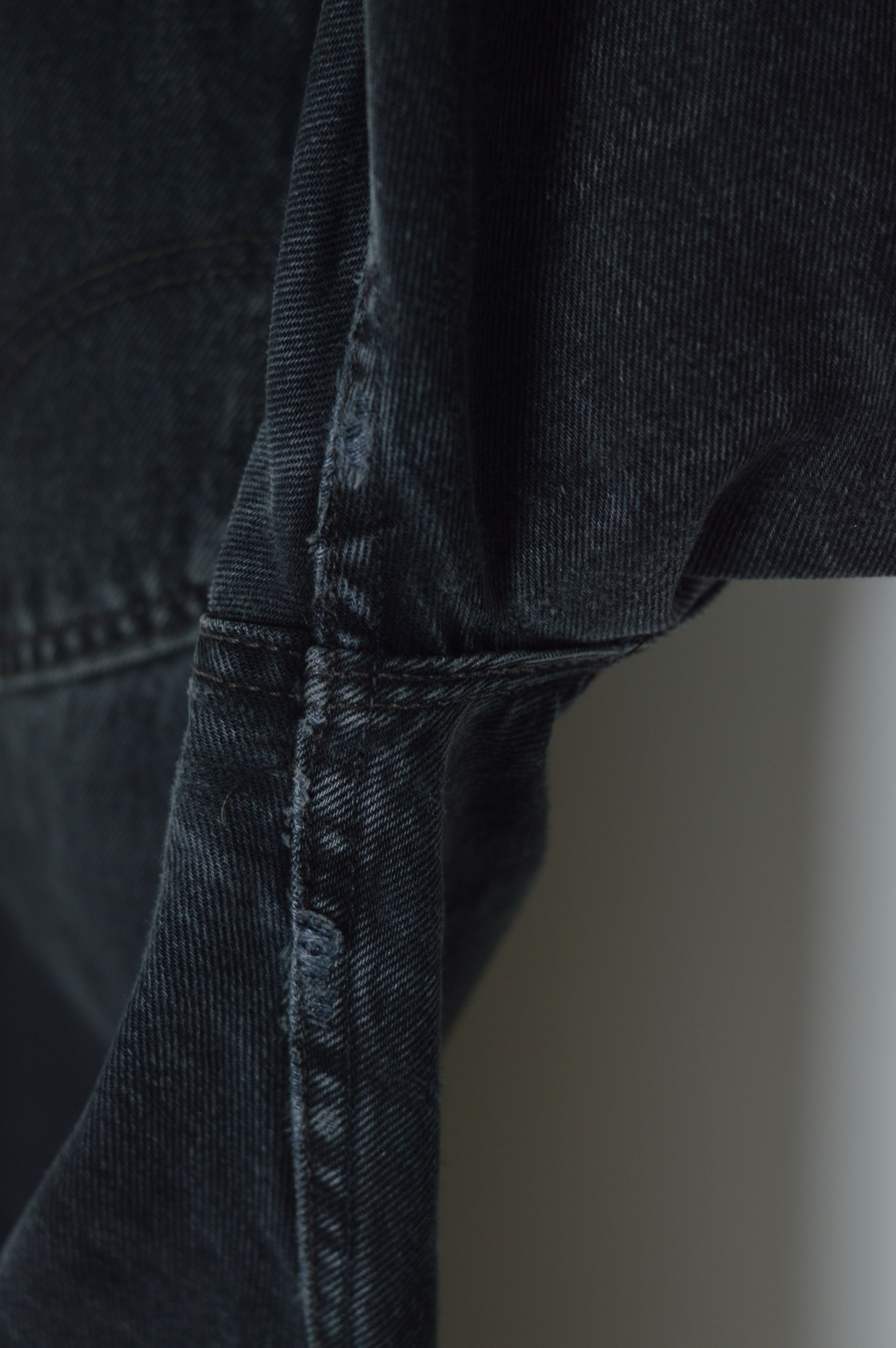 Levi's × Levi's Vintage Clothing × Vintage Vintage Levi's 501 XX Smoked Black Made In Usa Denim Pant Size US 36 / EU 52 - 14 Thumbnail