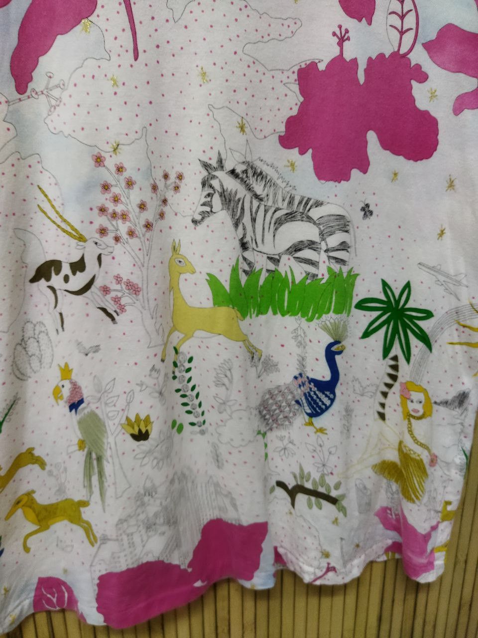 Tsumori Chisato Tsumori Chisato by Issey Miyake Overprint Tshirt Size US M / EU 48-50 / 2 - 4 Thumbnail