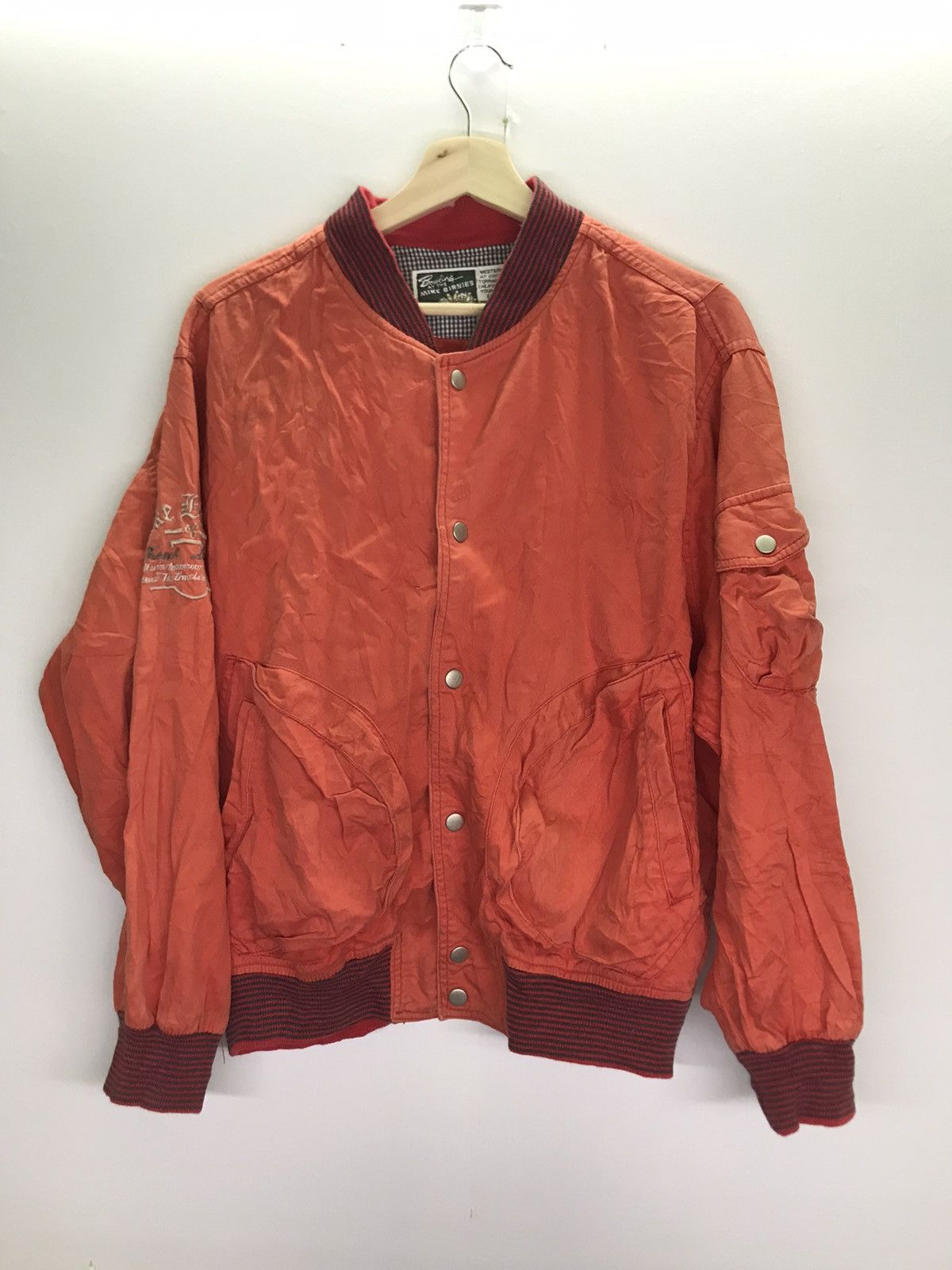 Vintage Vintage 70s Mike Birnies Bomber Jacket Size US M / EU 48-50 / 2 - 3 Thumbnail
