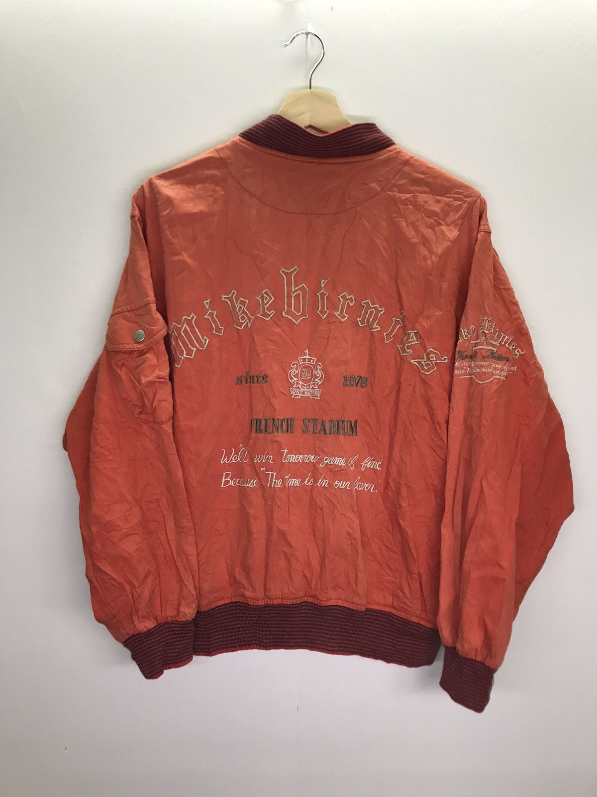 Vintage Vintage 70s Mike Birnies Bomber Jacket Size US M / EU 48-50 / 2 - 1 Thumbnail
