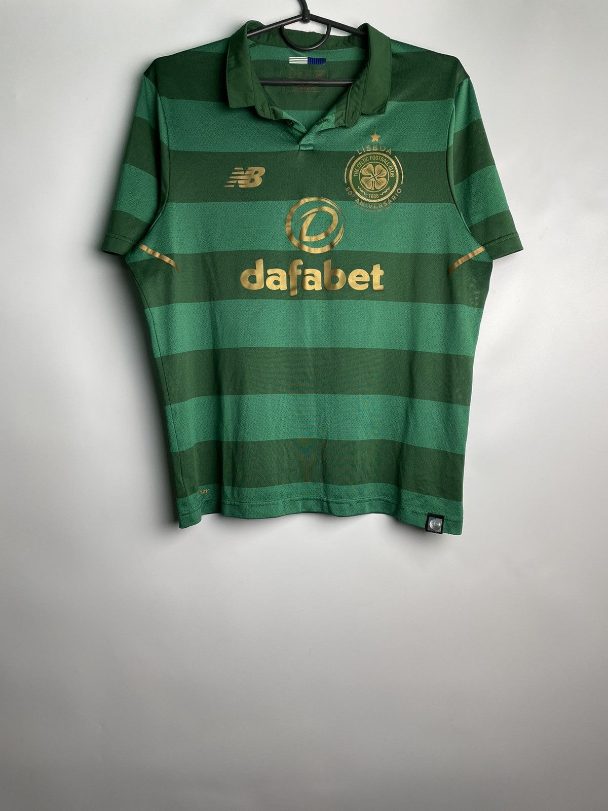 New Balance CELTIC 2017 2018 HOME FOOTBALL SOCCER JERSEY NEW BALANCE Size US M / EU 48-50 / 2 - 1 Thumbnail