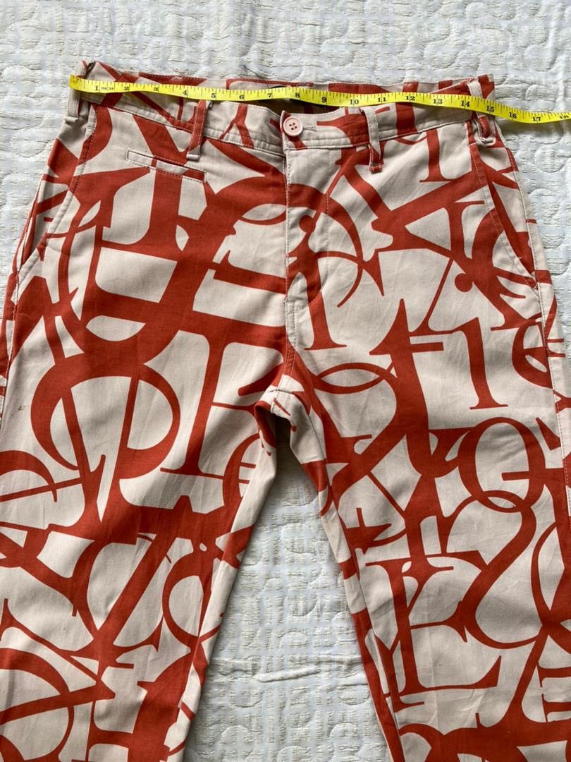 Japanese Brand Fullprint Casual Pant By Yevs Size US 31 - 6 Thumbnail