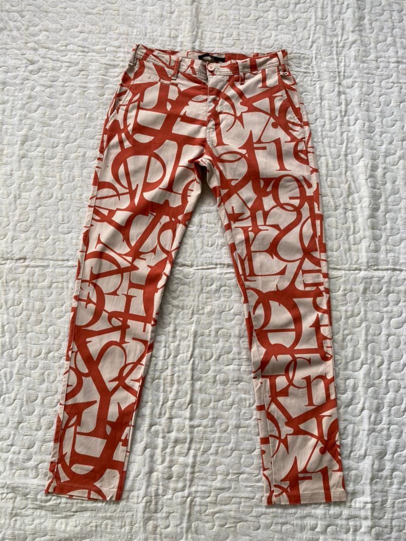 Japanese Brand Fullprint Casual Pant By Yevs Size US 31 - 1 Thumbnail