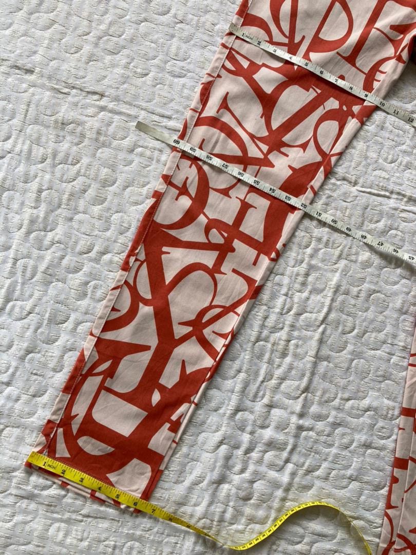 Japanese Brand Fullprint Casual Pant By Yevs Size US 31 - 8 Thumbnail