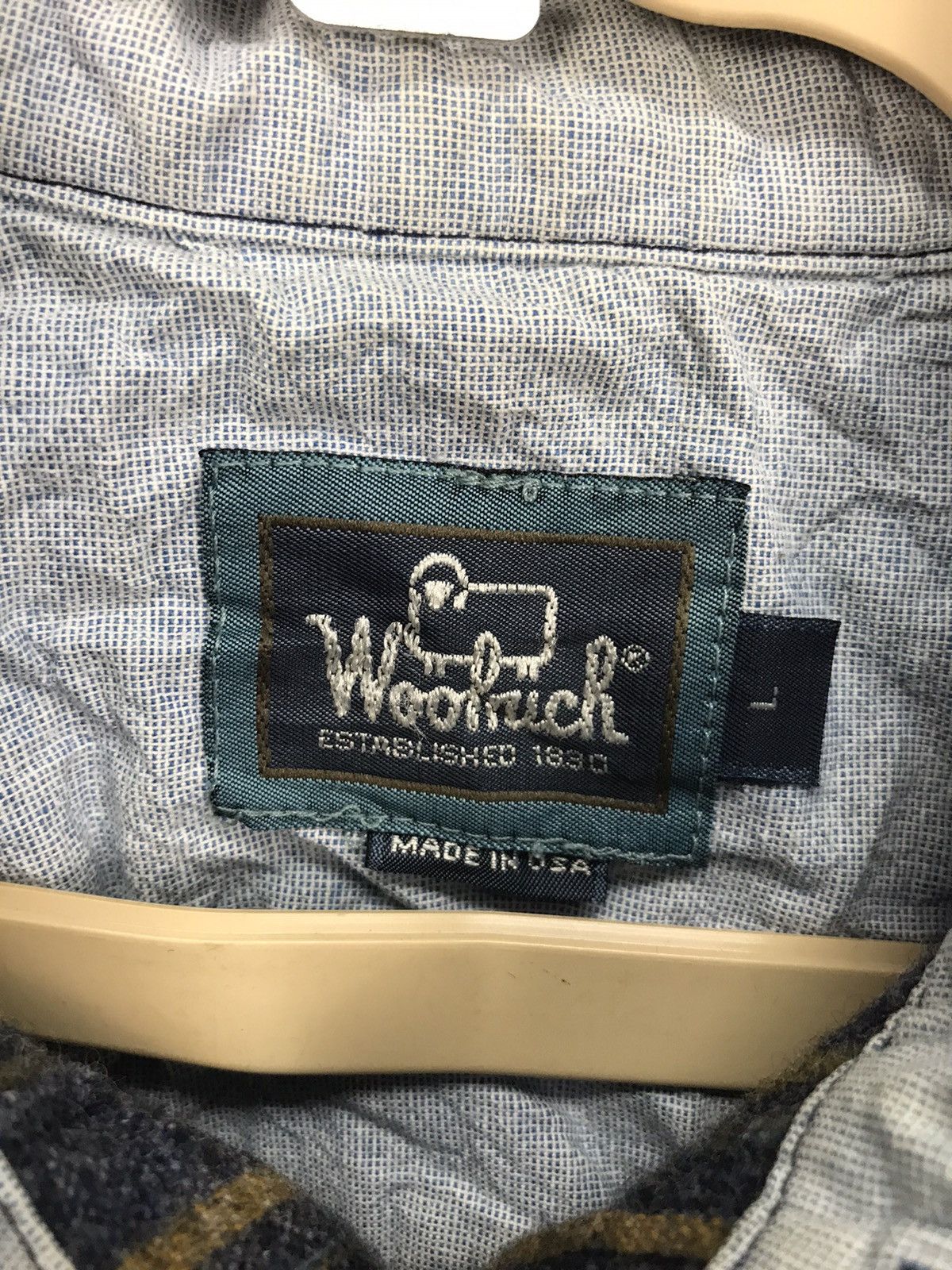Flannel × Vintage × Woolrich Woolen Mills Vintage woolrich wool flannel stripe made in usa Size US M / EU 48-50 / 2 - 3 Thumbnail