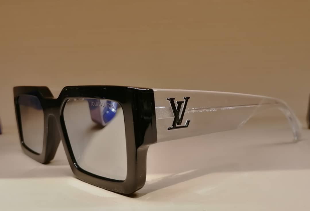 Louis Vuitton Clash Square Sunglasses Cyclone Millionaires Black New