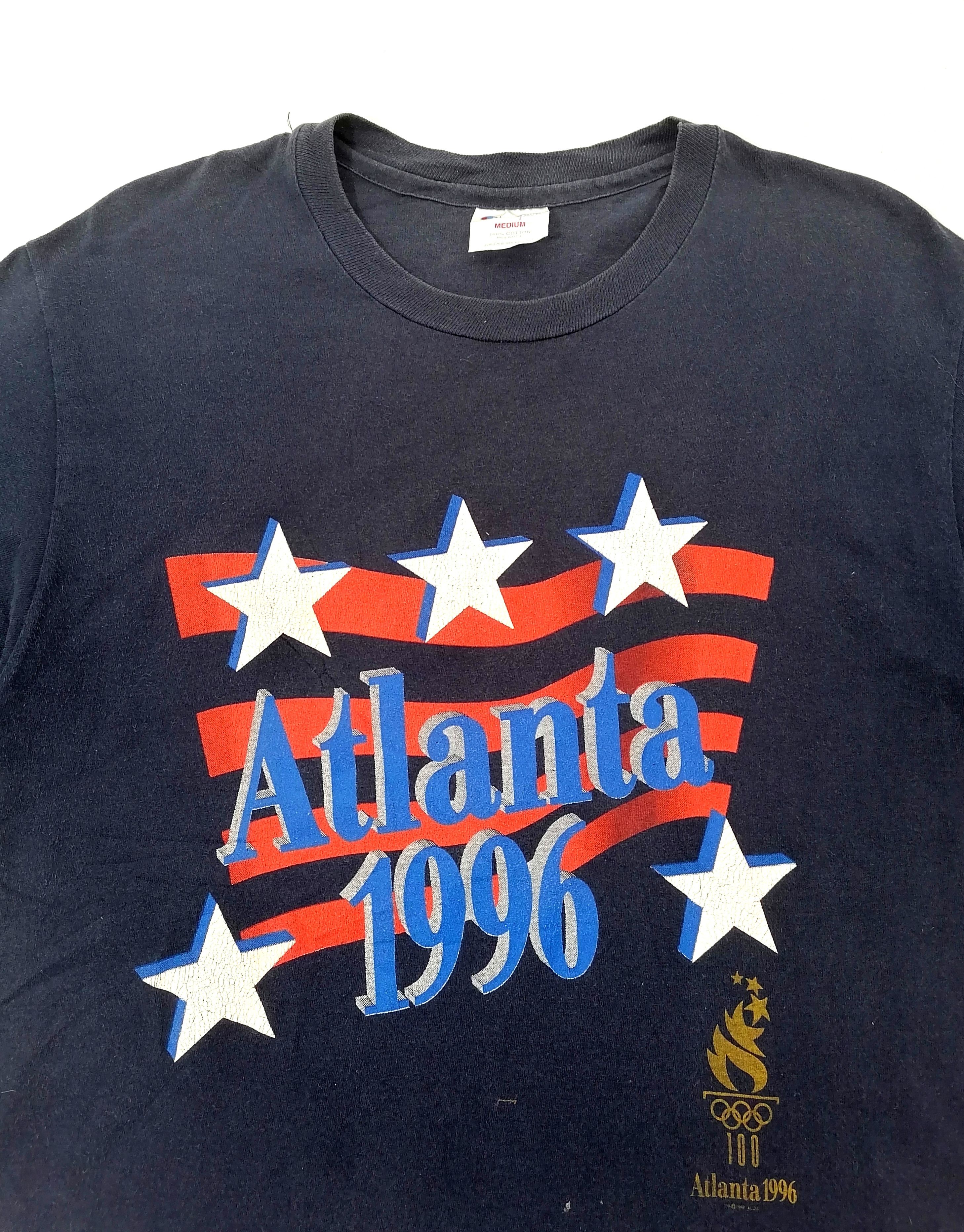 Champion × USA Olympics × Vintage Atlanta 1996 Olympics by Champion Tee Size US L / EU 52-54 / 3 - 3 Thumbnail