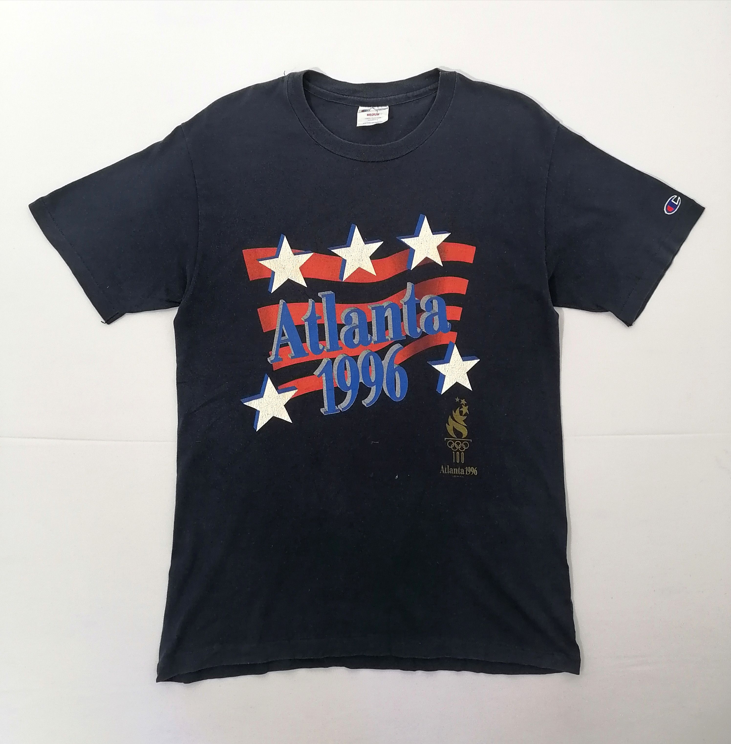 Champion × USA Olympics × Vintage Atlanta 1996 Olympics by Champion Tee Size US L / EU 52-54 / 3 - 1 Thumbnail