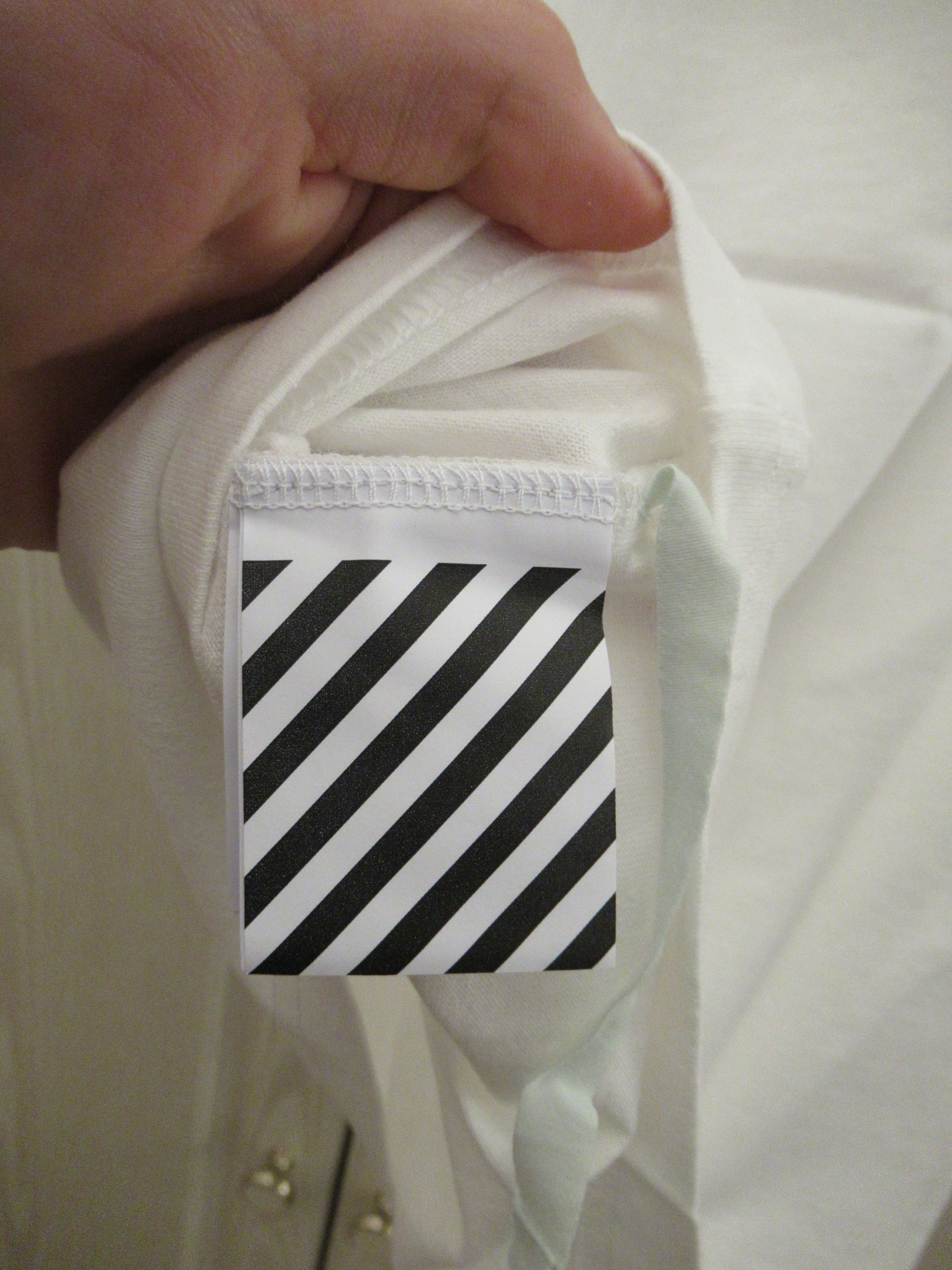 Off-White Off White Logo Tee XS White Virgil Size XS / US 0-2 / IT 36-38 - 4 Thumbnail