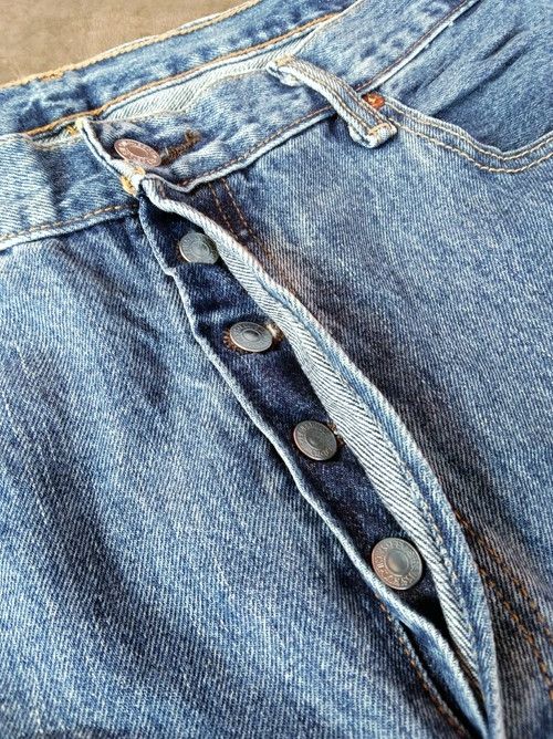 Levi's Vintage Levi's 501 Distressed Jeans 38x34 Size US 38 / EU 54 - 10 Thumbnail