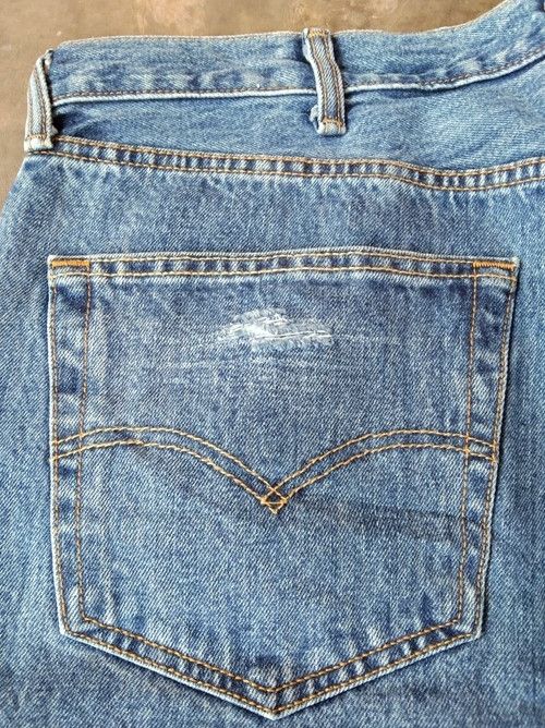 Levi's Vintage Levi's 501 Distressed Jeans 38x34 Size US 38 / EU 54 - 5 Thumbnail