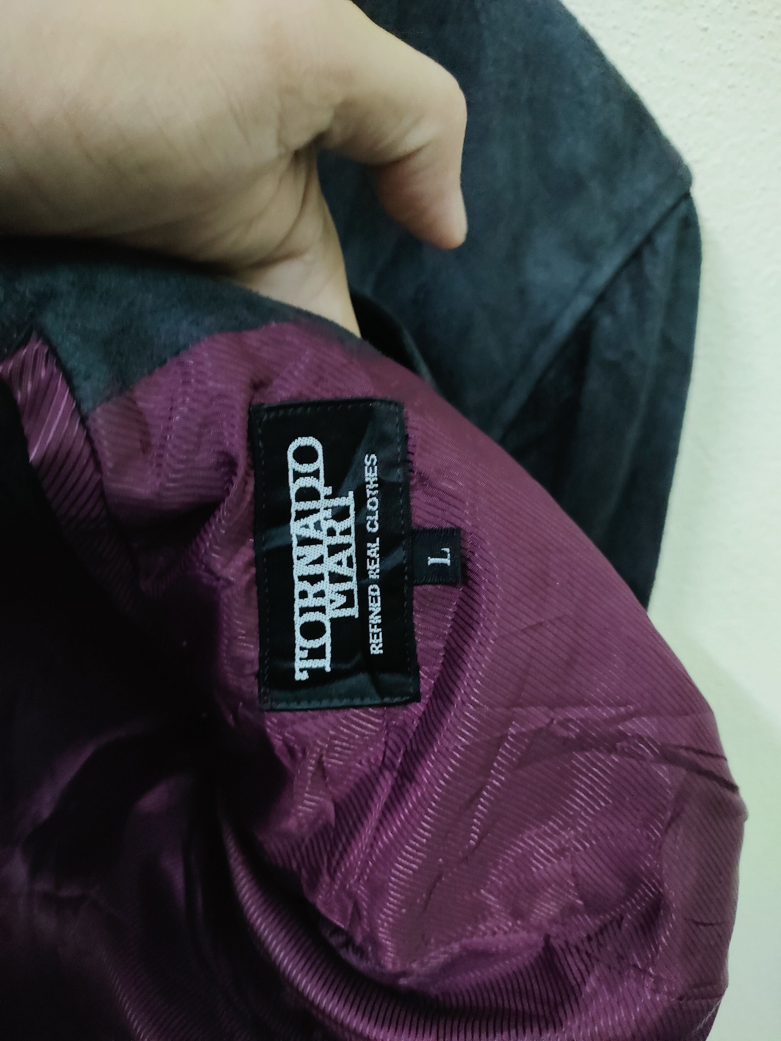 Japanese Brand × Tornado Mart Tornado Mart Velvet Trench Coat Size US L / EU 52-54 / 3 - 9 Thumbnail