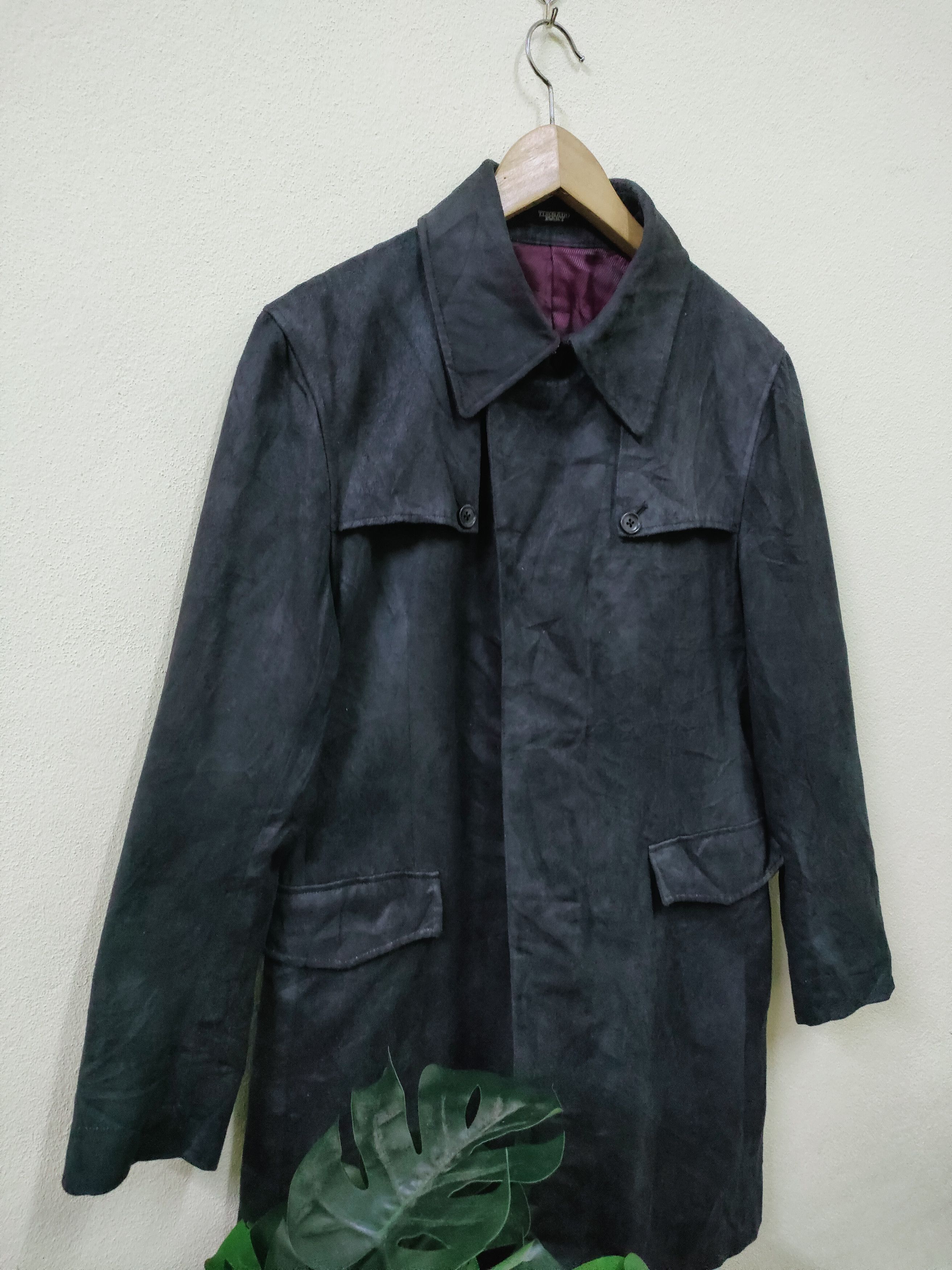 Japanese Brand × Tornado Mart Tornado Mart Velvet Trench Coat Size US L / EU 52-54 / 3 - 10 Thumbnail